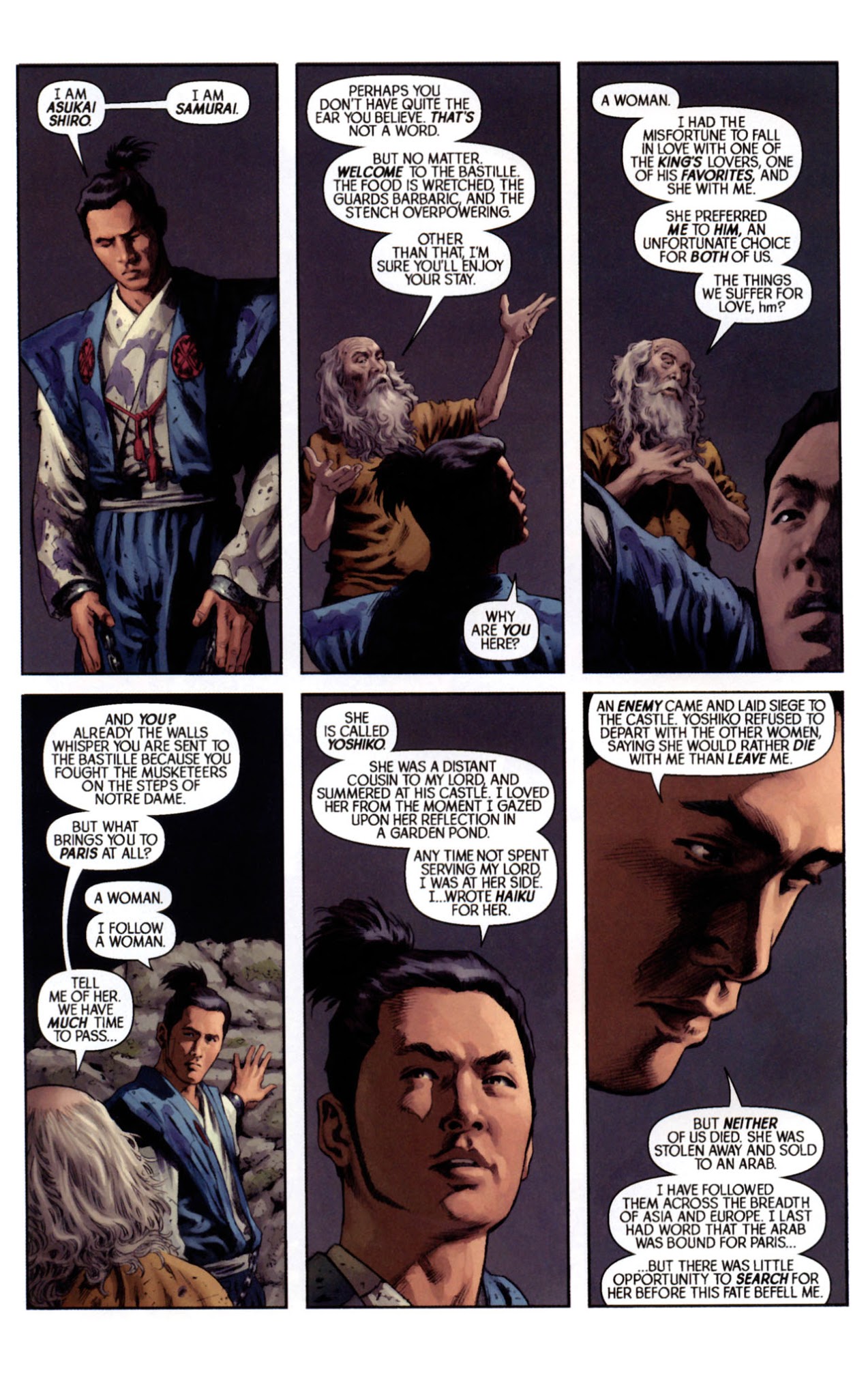 Read online Samurai: Heaven and Earth comic -  Issue #3 - 17