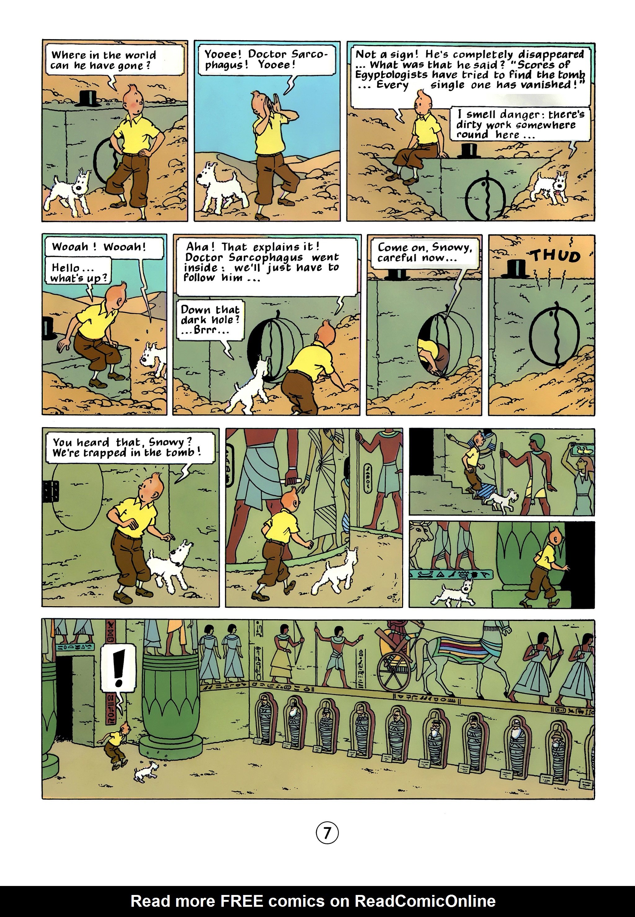 Read online The Adventures of Tintin comic -  Issue #4 - 10