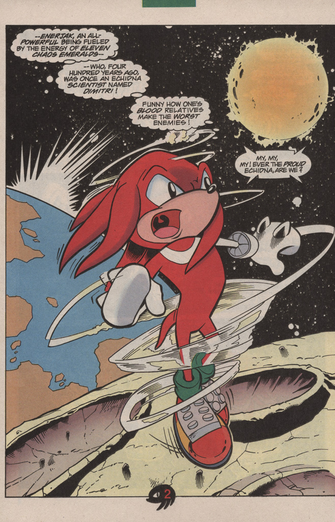 Read online Knuckles the Echidna comic -  Issue #8 - 6