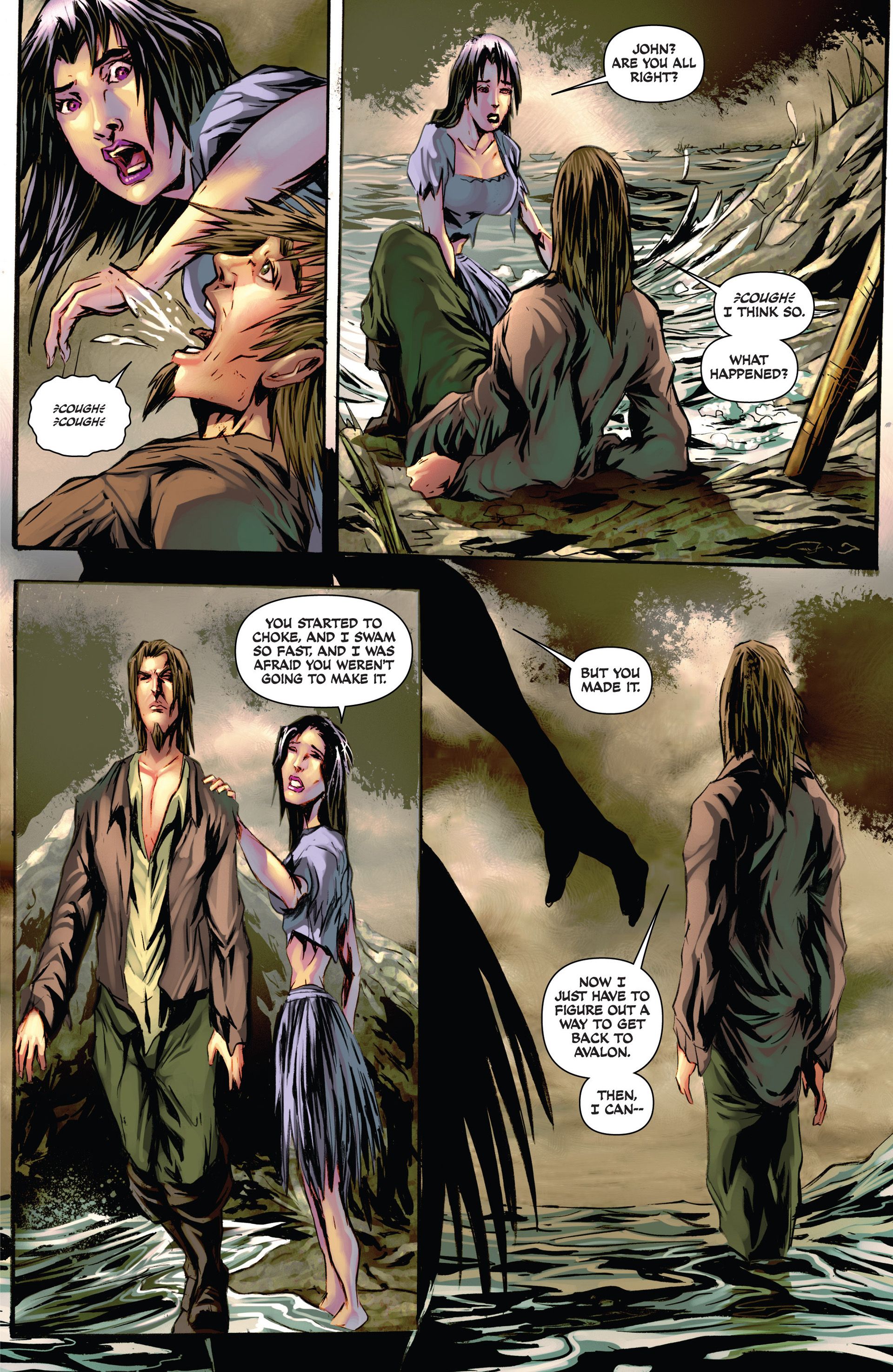 Read online Damsels: Mermaids comic -  Issue #5 - 16