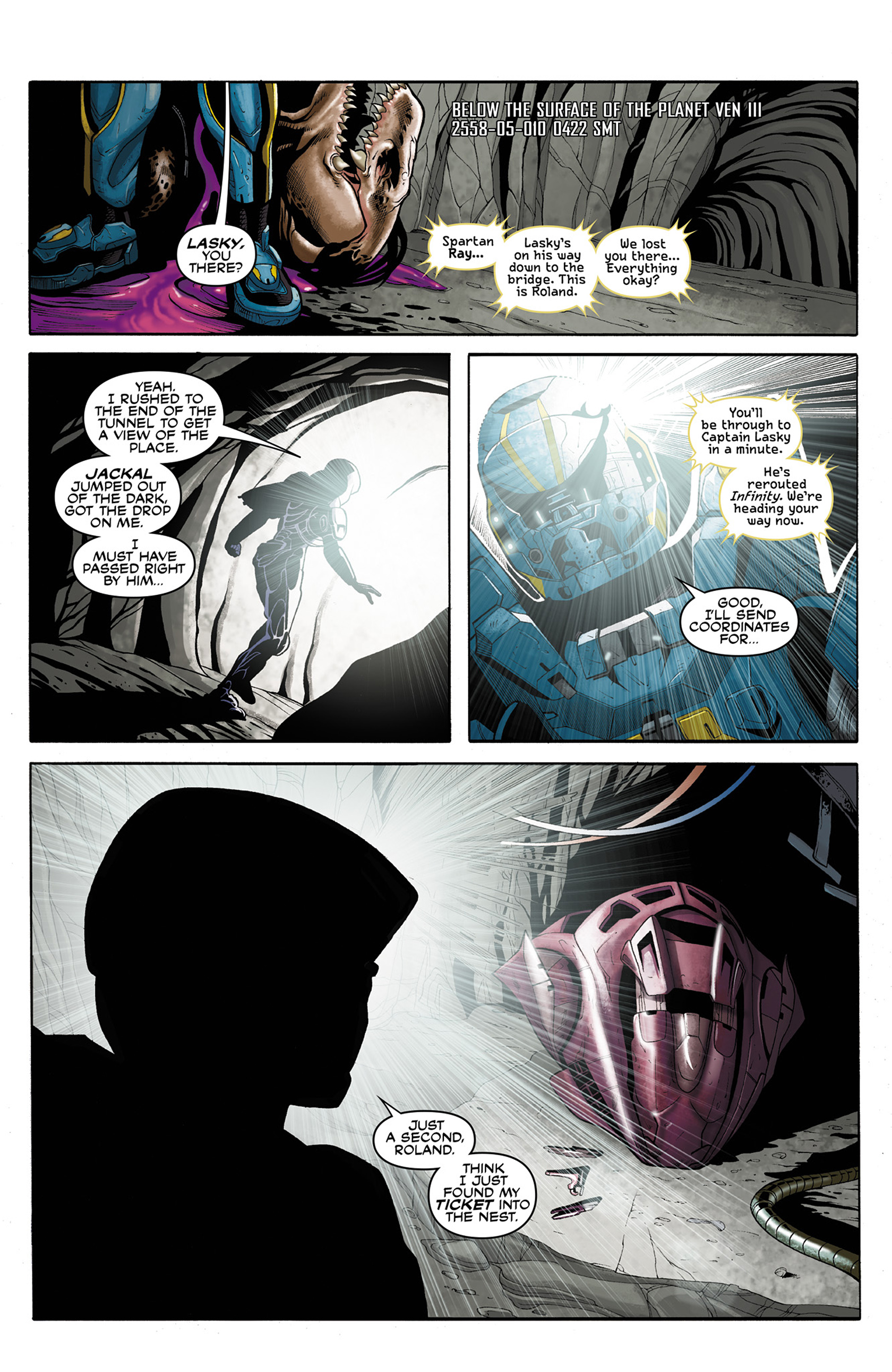 Read online Halo: Escalation comic -  Issue #12 - 5