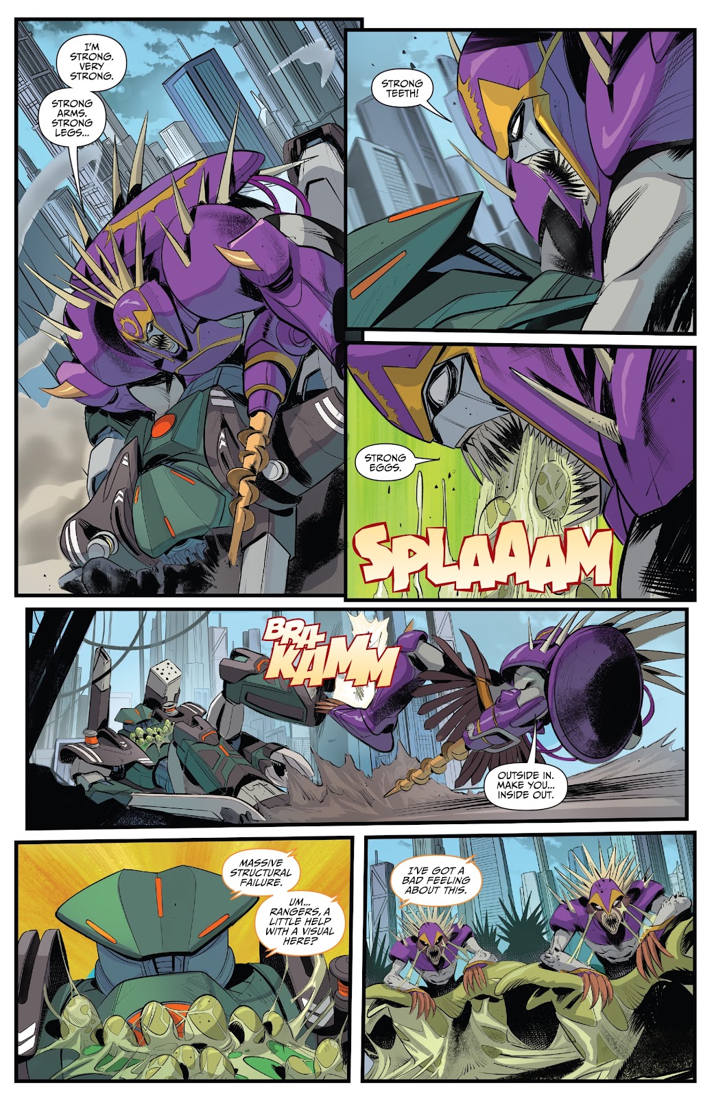 Saban's Go Go Power Rangers issue 30 - Page 21