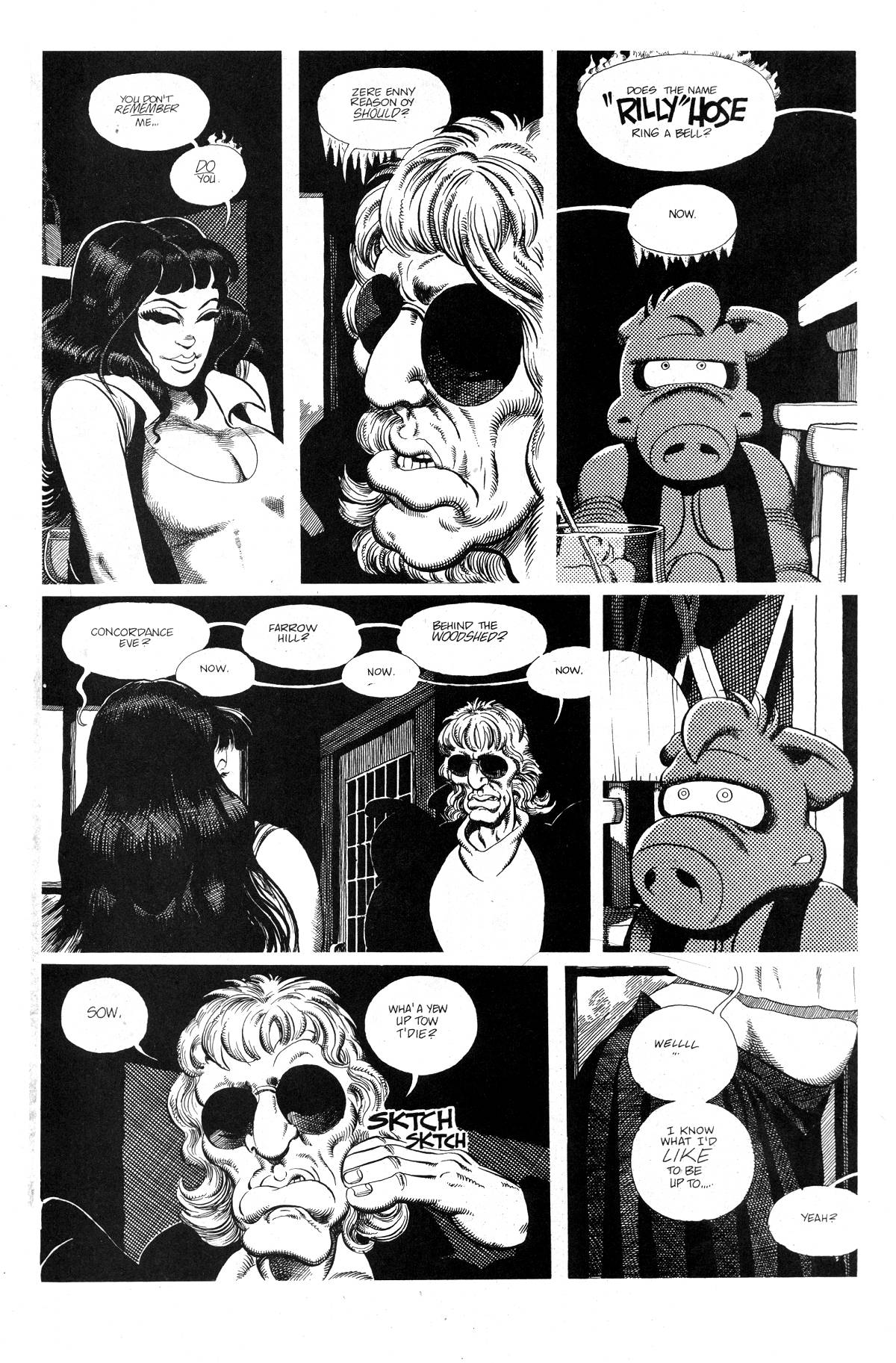 Read online Cerebus comic -  Issue #208 - 9