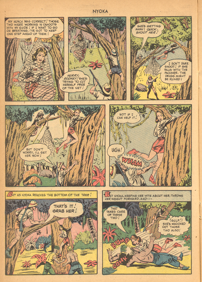 Read online Nyoka the Jungle Girl (1945) comic -  Issue #38 - 22