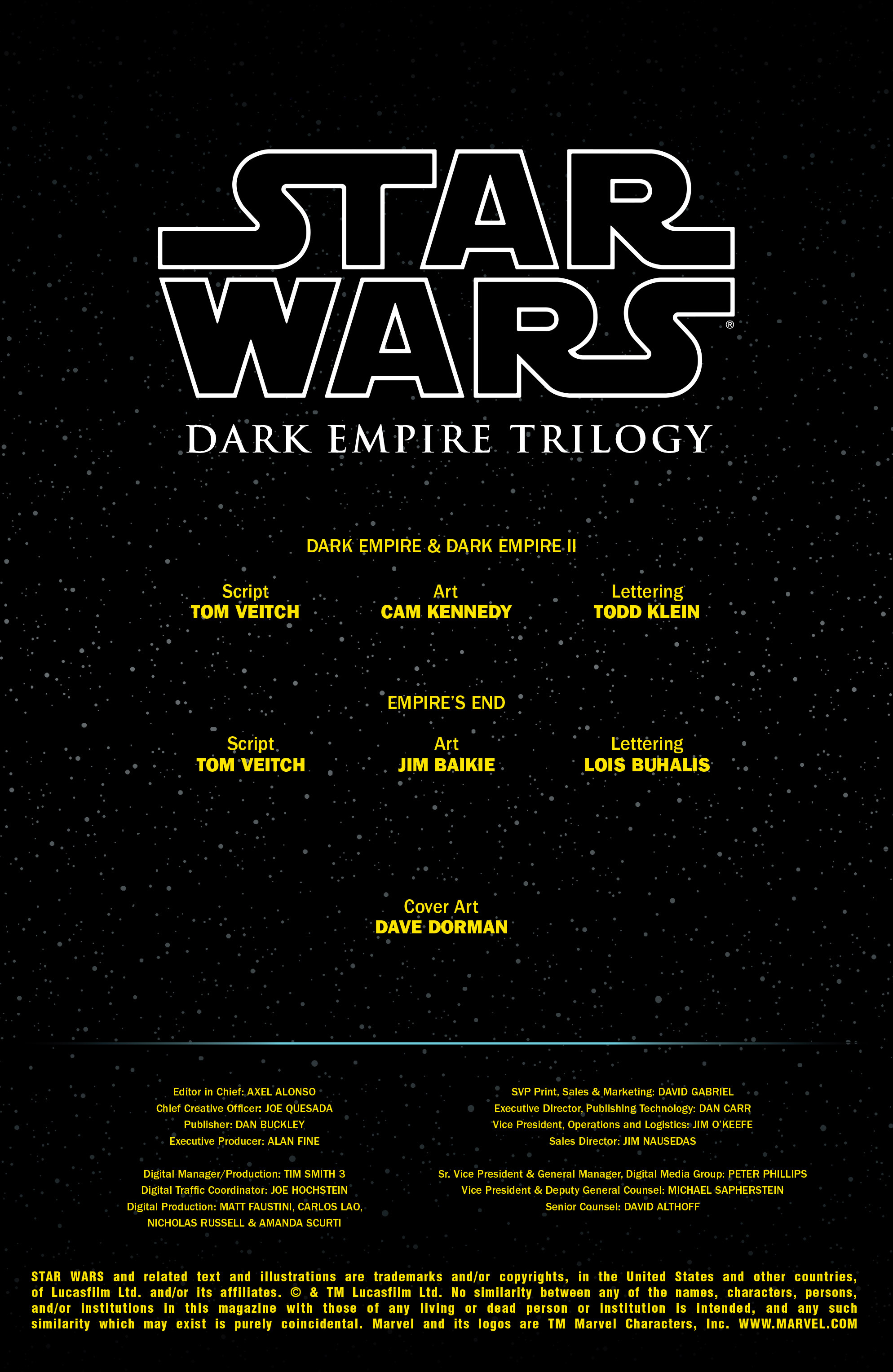 Read online Star Wars: Dark Empire Trilogy comic -  Issue # TPB (Part 1) - 2