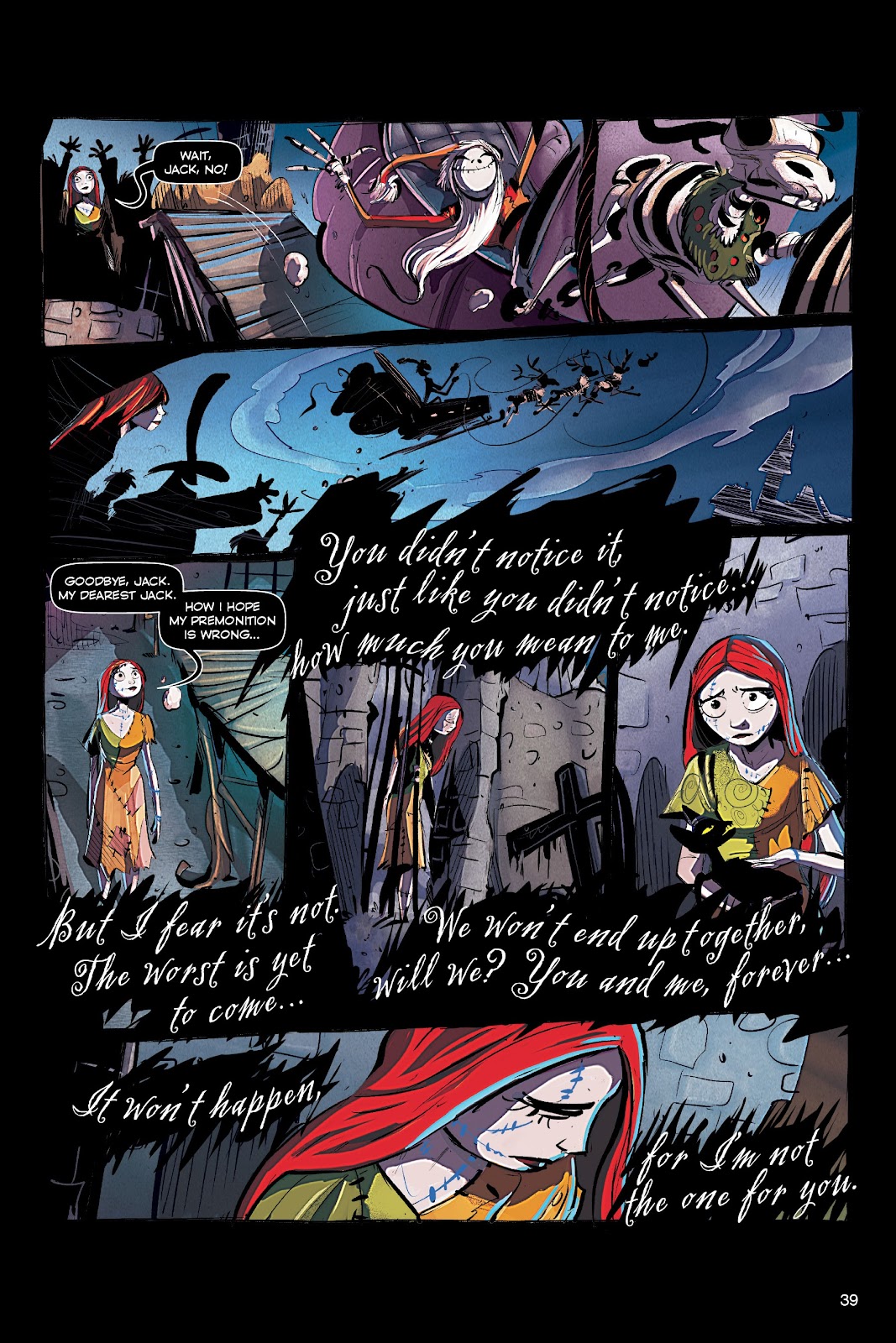 Disney The Nightmare Before Christmas: The Story of the Movie in Comics issue Full - Page 38