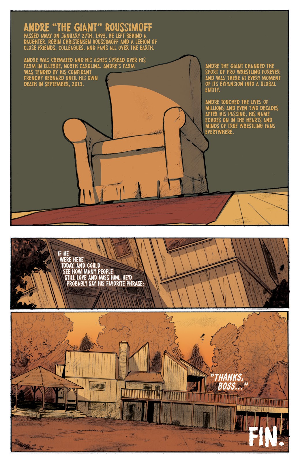Andre the Giant: Closer To Heaven issue TPB - Page 99