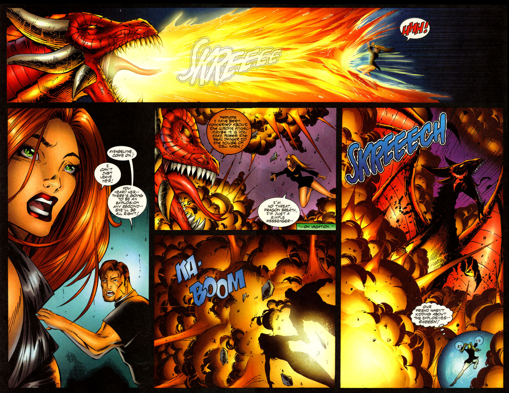 Read online Avengelyne (1996) comic -  Issue #7 - 16