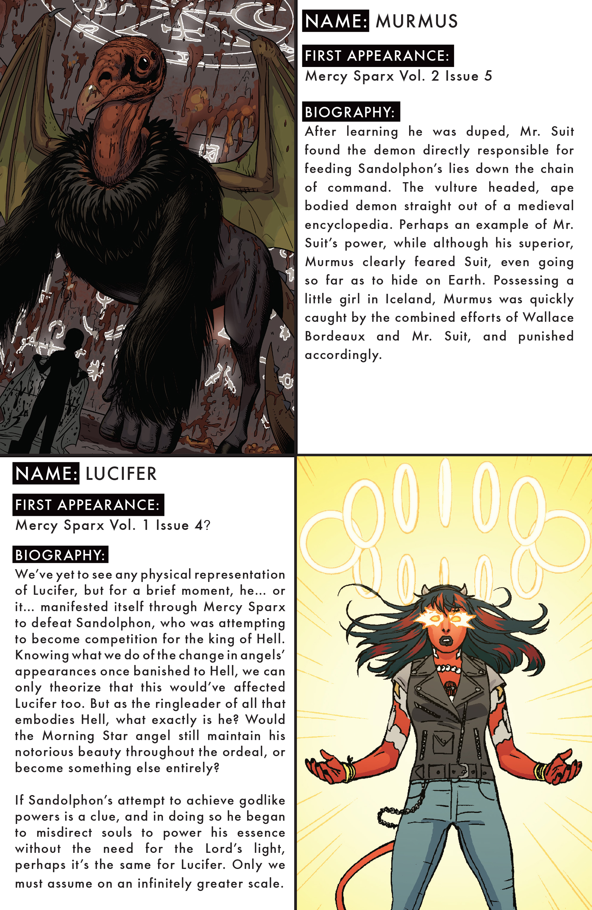 Read online Mercy Sparx (2013) comic -  Issue # _Special - Who The Fuck - 19