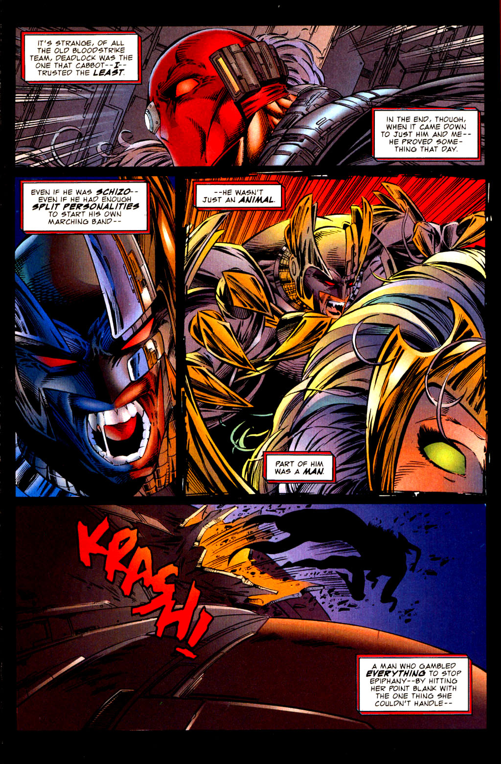 Read online Bloodstrike (1993) comic -  Issue #22 - 17