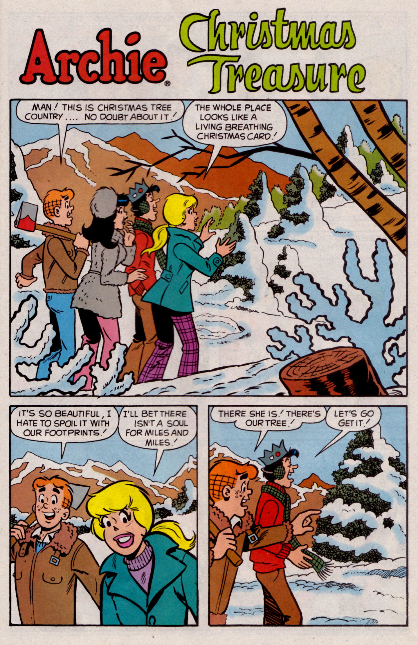 Read online Archie's Christmas Stocking comic -  Issue #3 - 32
