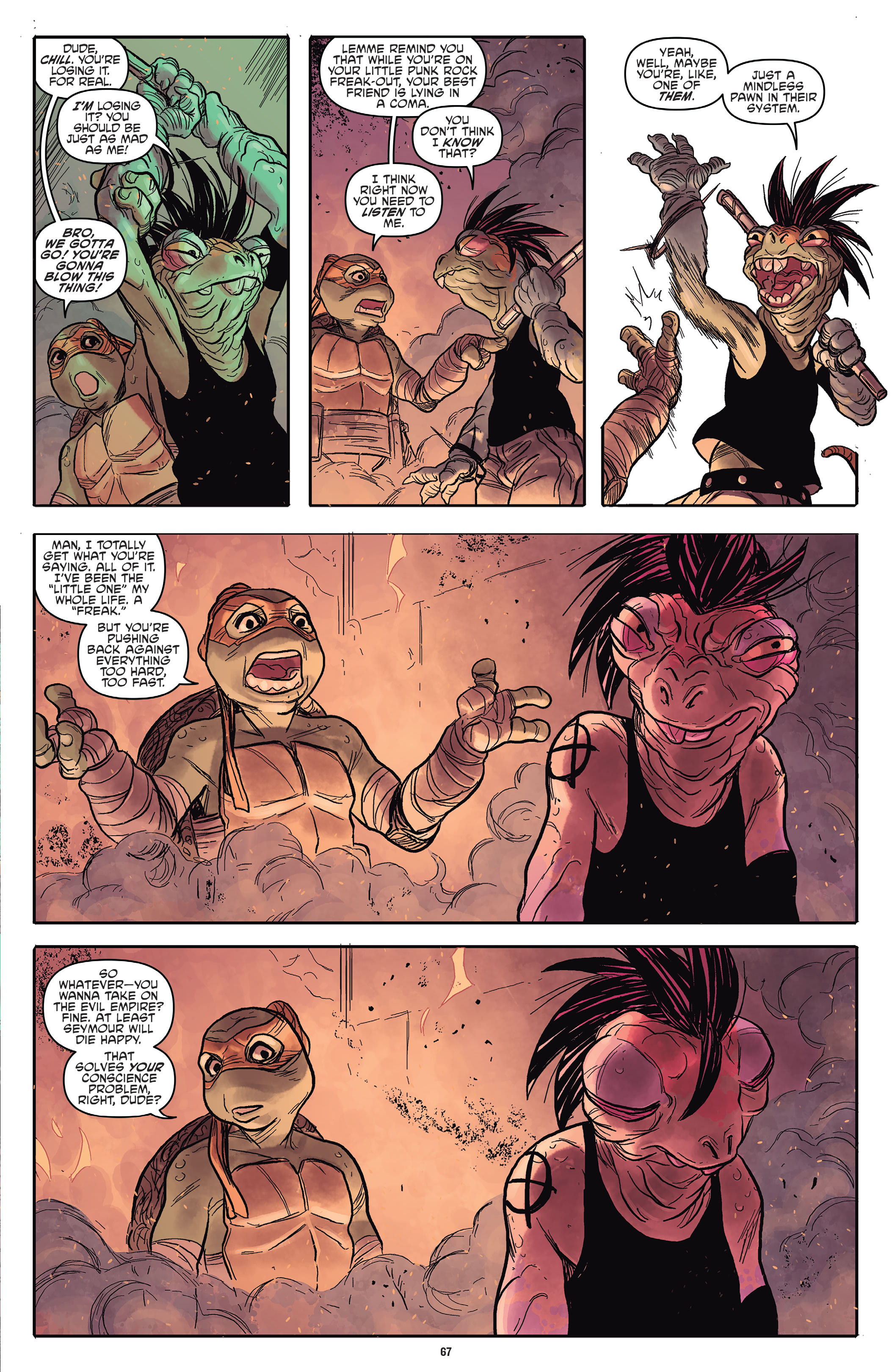 Read online Teenage Mutant Ninja Turtles: The IDW Collection comic -  Issue # TPB 12 (Part 1) - 66