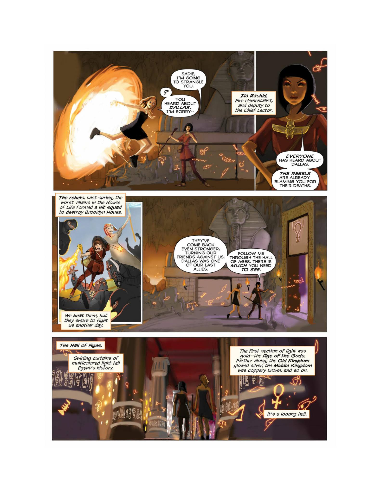Read online The Kane Chronicles comic -  Issue # TPB 3 (Part 1) - 40