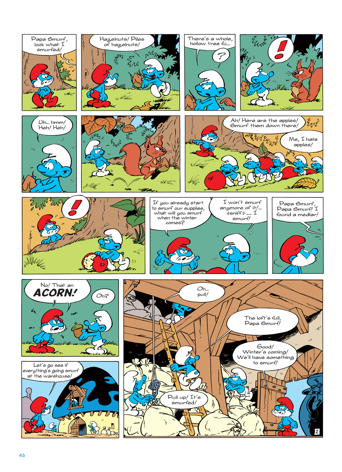 Read online The Smurfs comic -  Issue #4 - 46