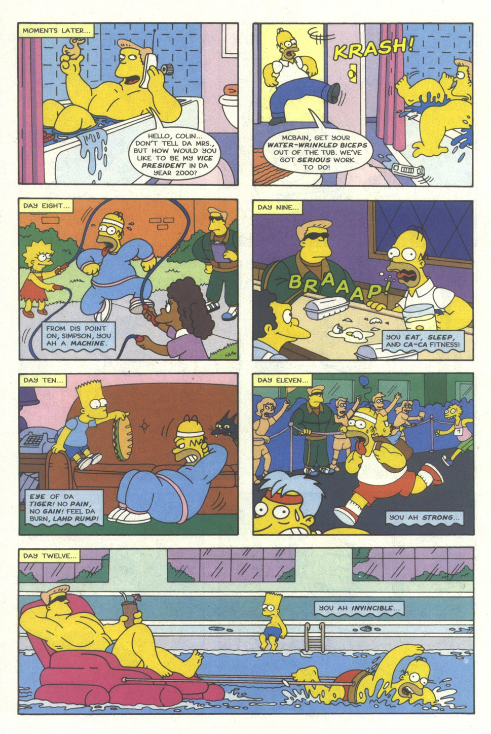 Read online Simpsons Comics comic -  Issue #18 - 19