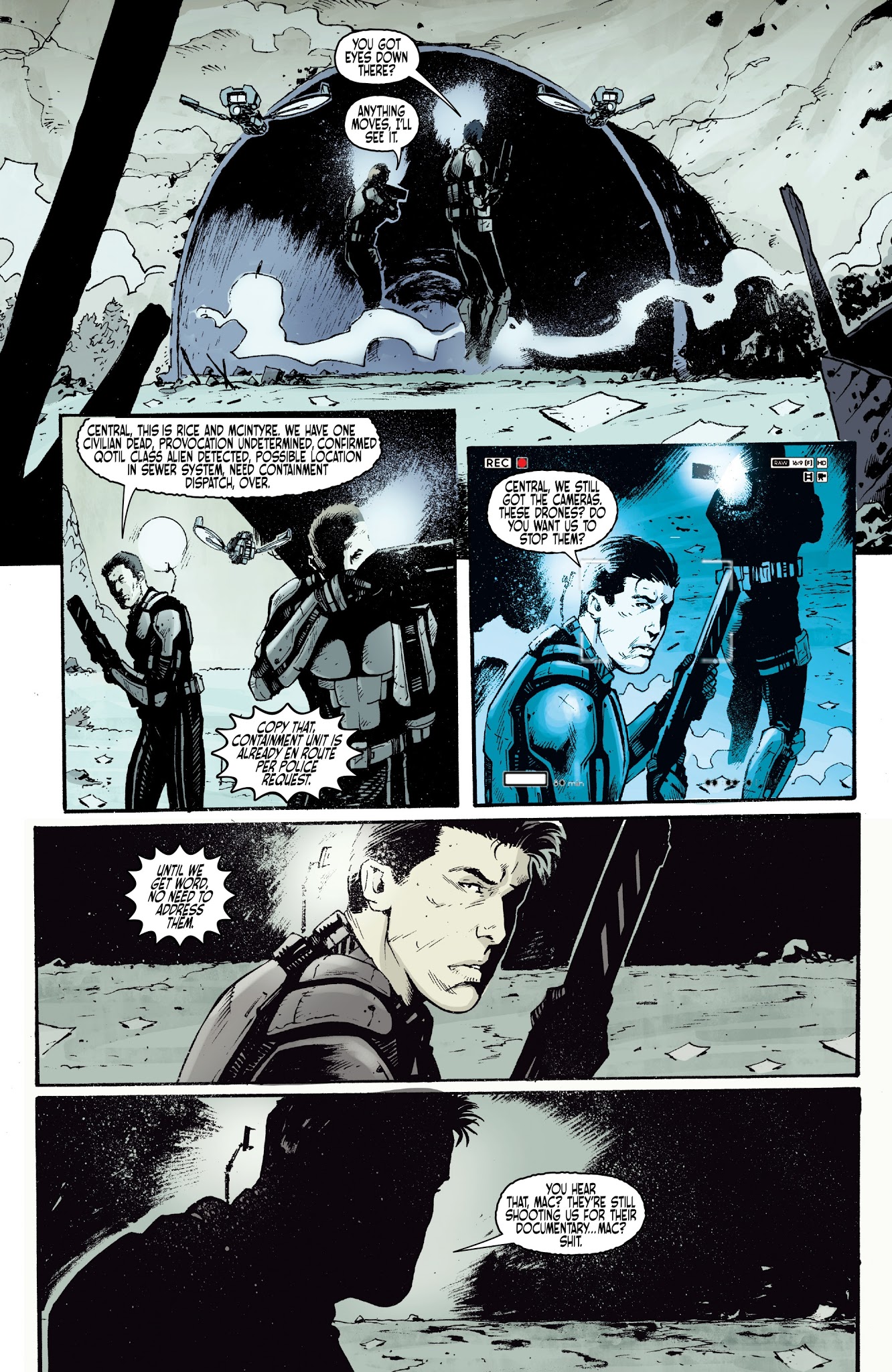 Read online Port of Earth comic -  Issue #2 - 9