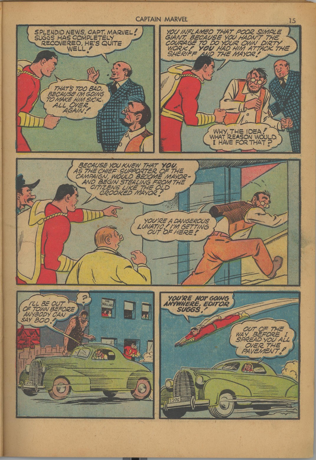 Read online Captain Marvel Adventures comic -  Issue #8 - 15