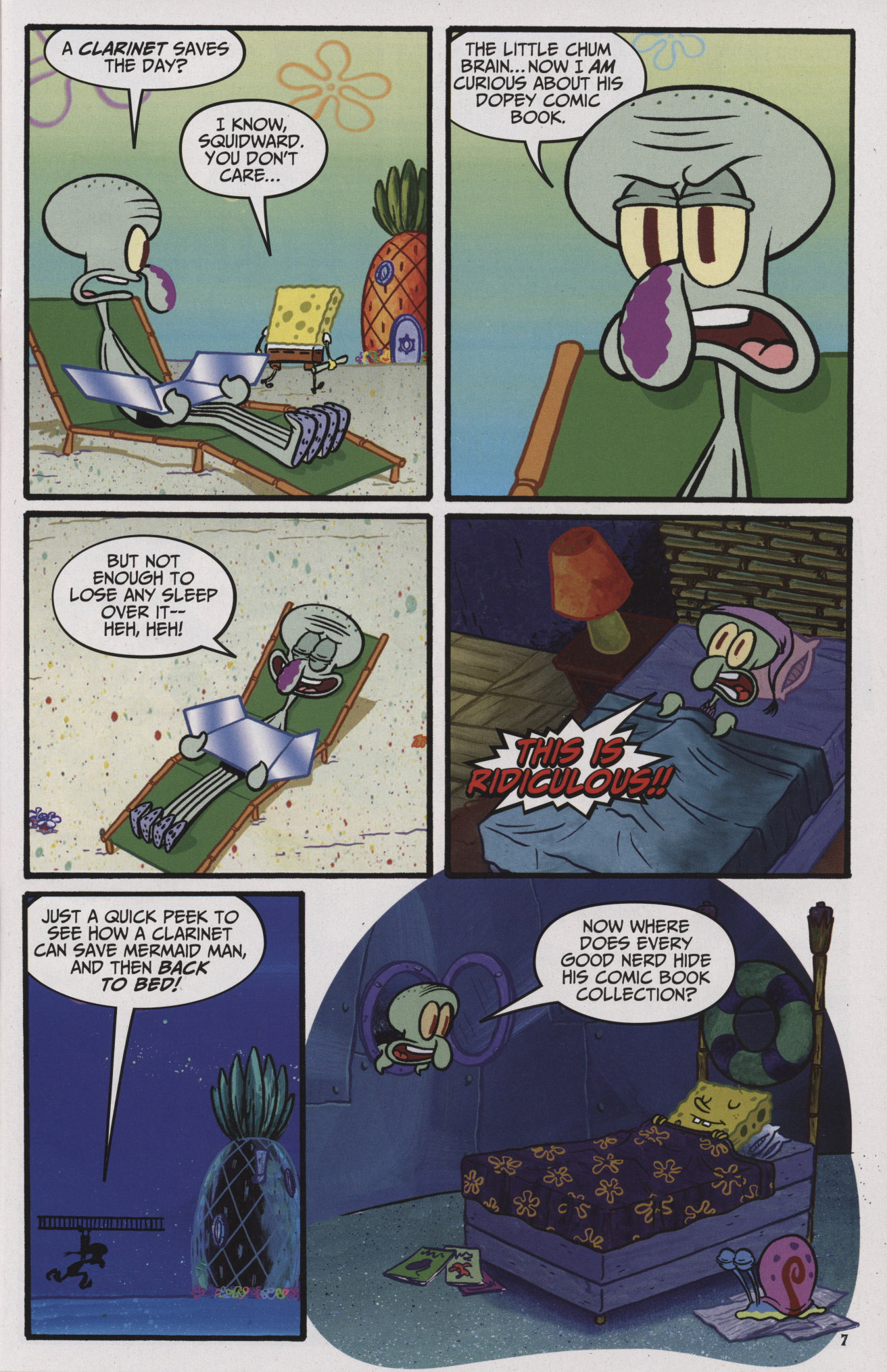 Read online SpongeBob Comics comic -  Issue #3 - 9