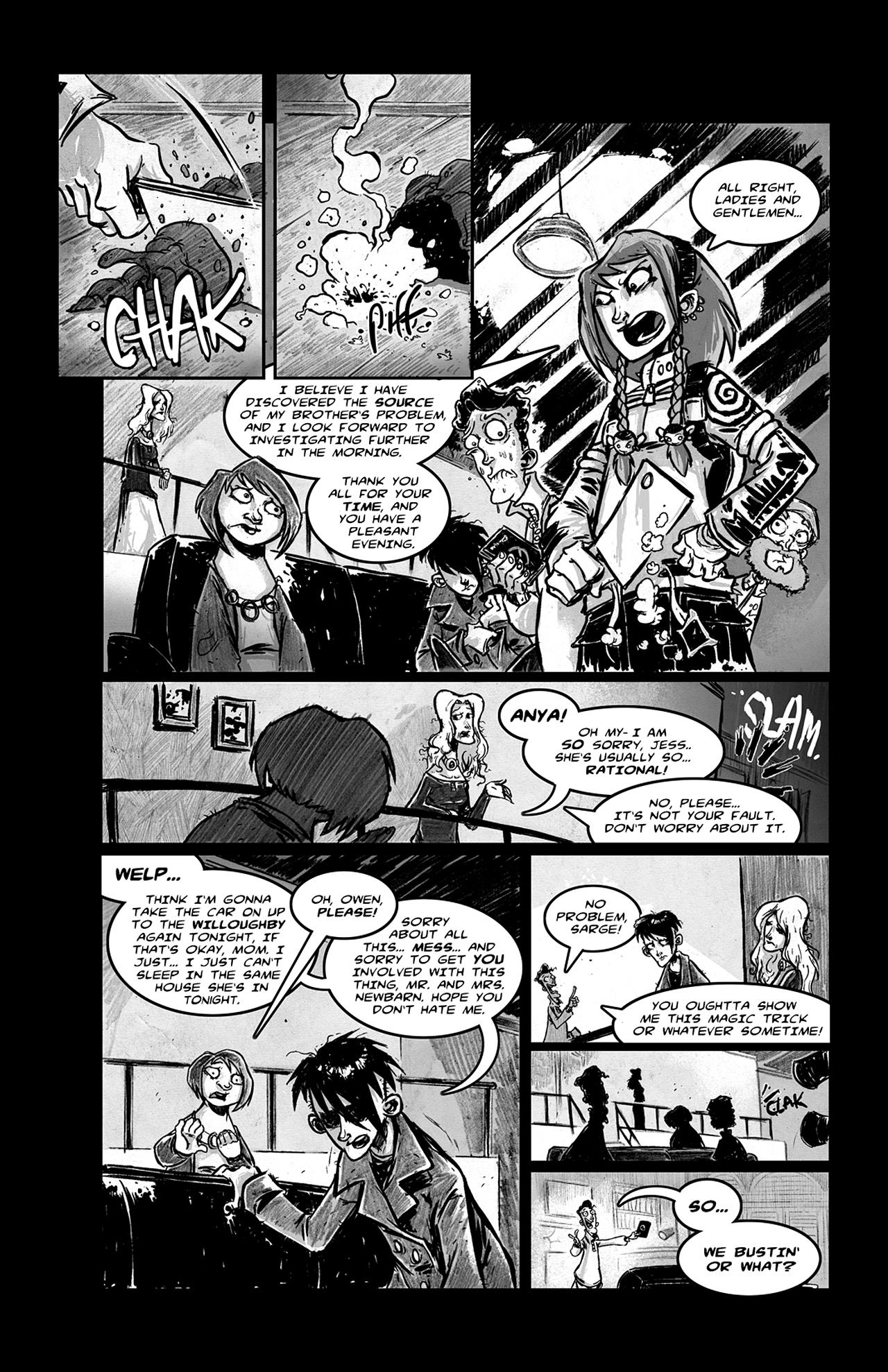 Read online Eldritch! comic -  Issue #1 - 23
