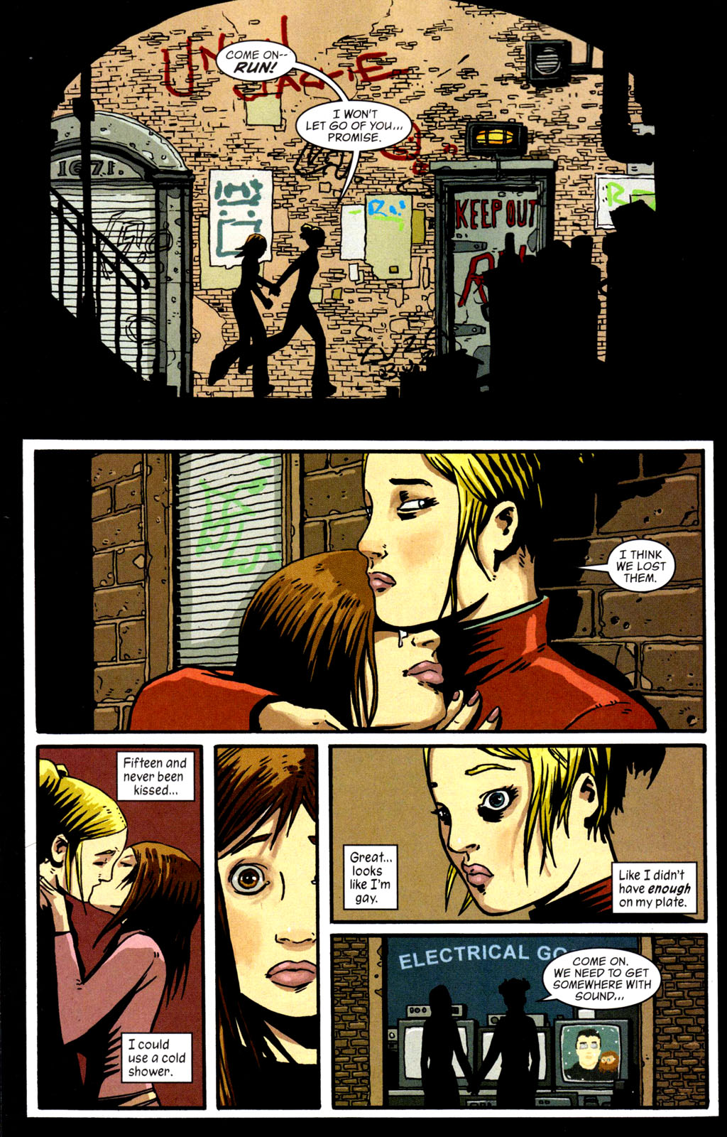 Read online Books of Magick: Life During Wartime comic -  Issue #14 - 12
