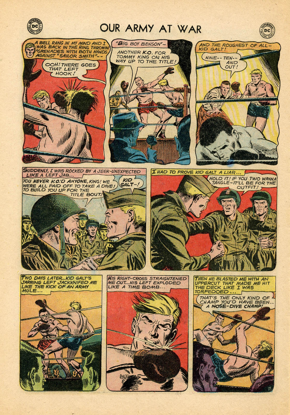 Read online Our Army at War (1952) comic -  Issue #142 - 24