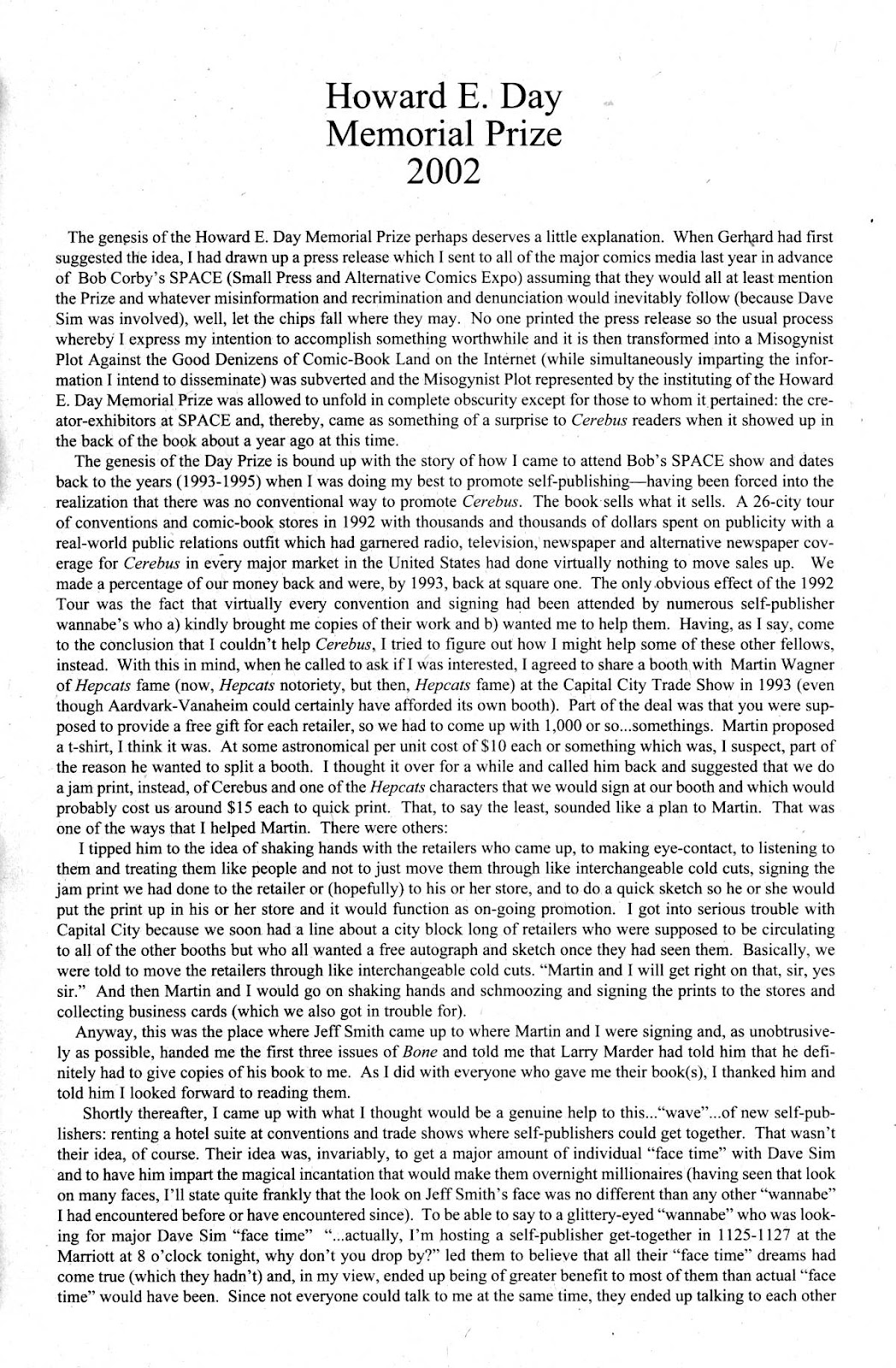 Cerebus issue 285 - Page 15