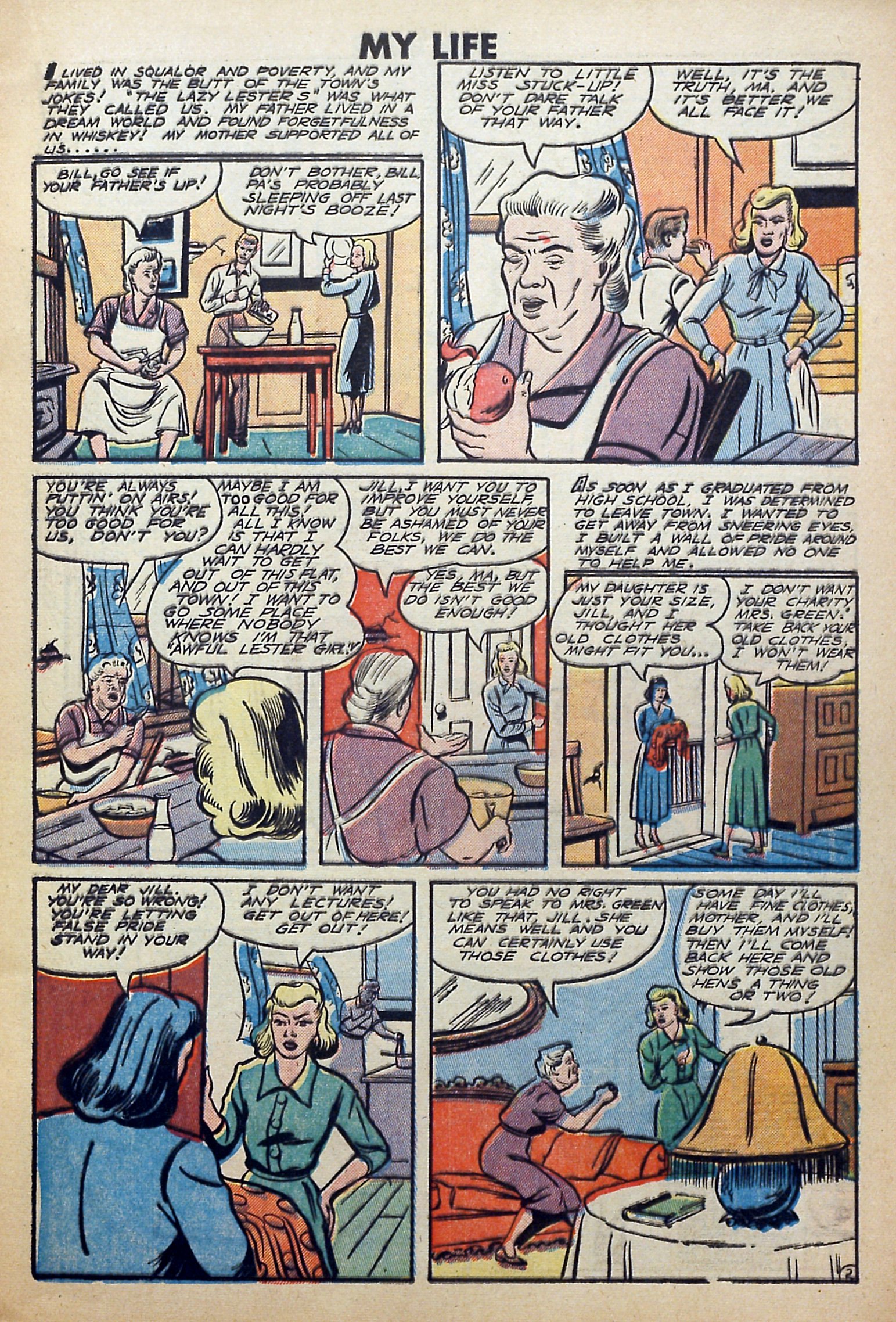 Read online My Life True Stories In Pictures comic -  Issue #11 - 13