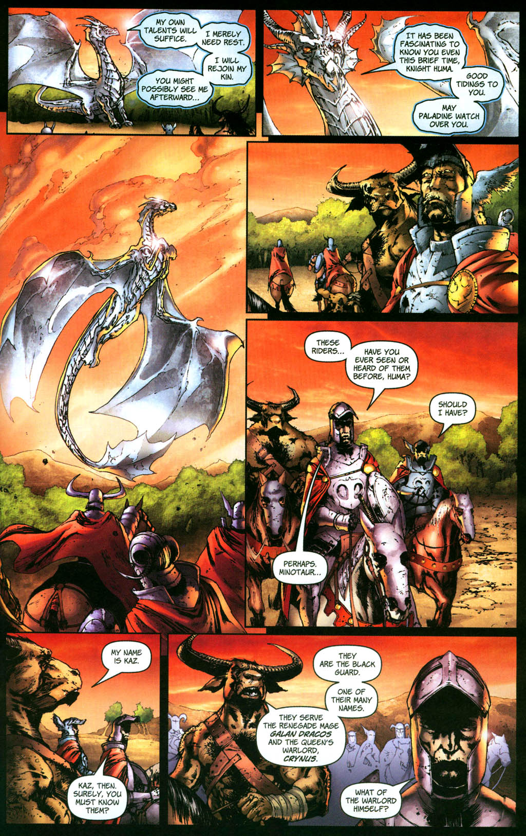 Read online Dragonlance: The Legend of Huma comic -  Issue #2 - 21