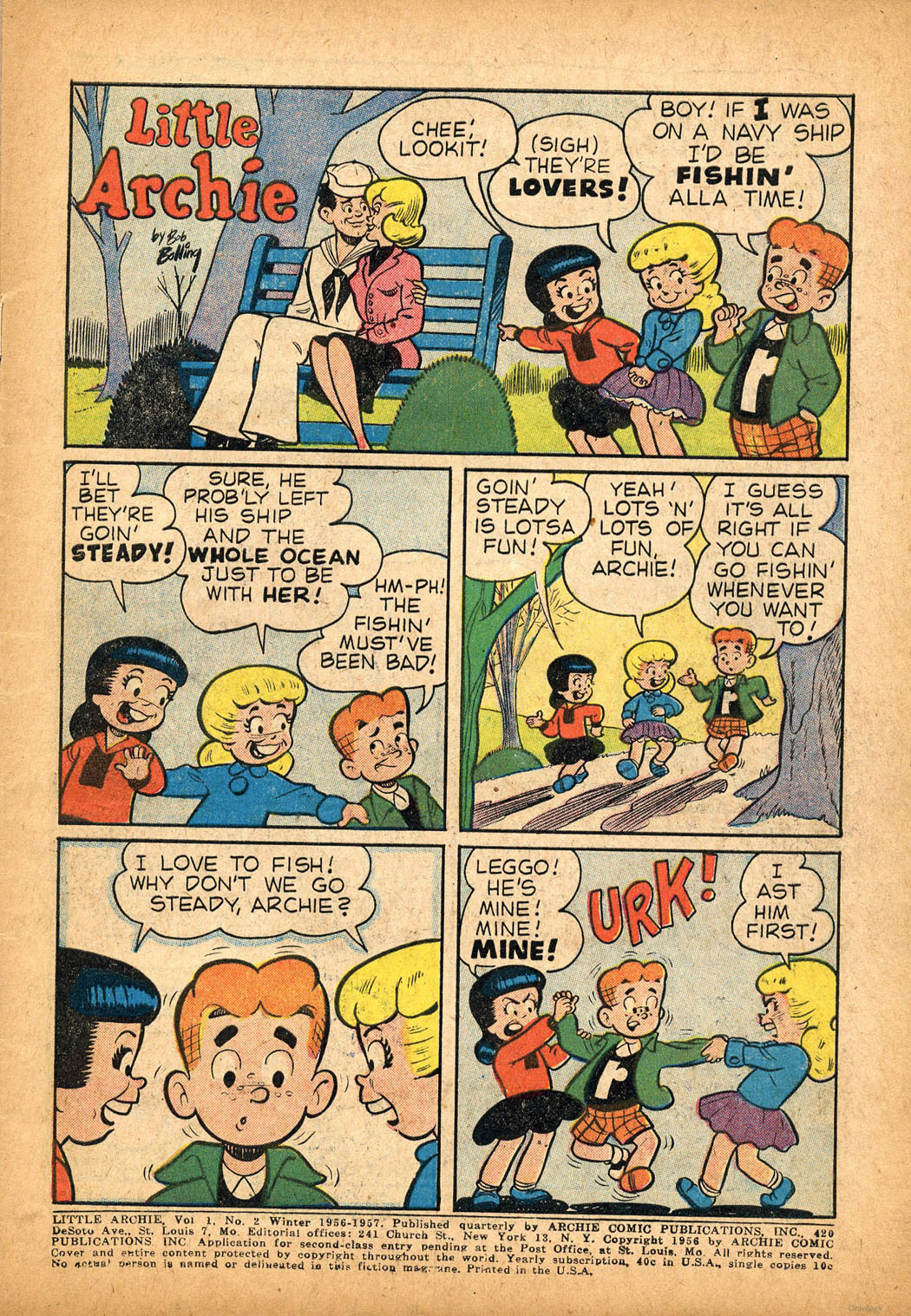 Read online Little Archie (1956) comic -  Issue #2 - 3