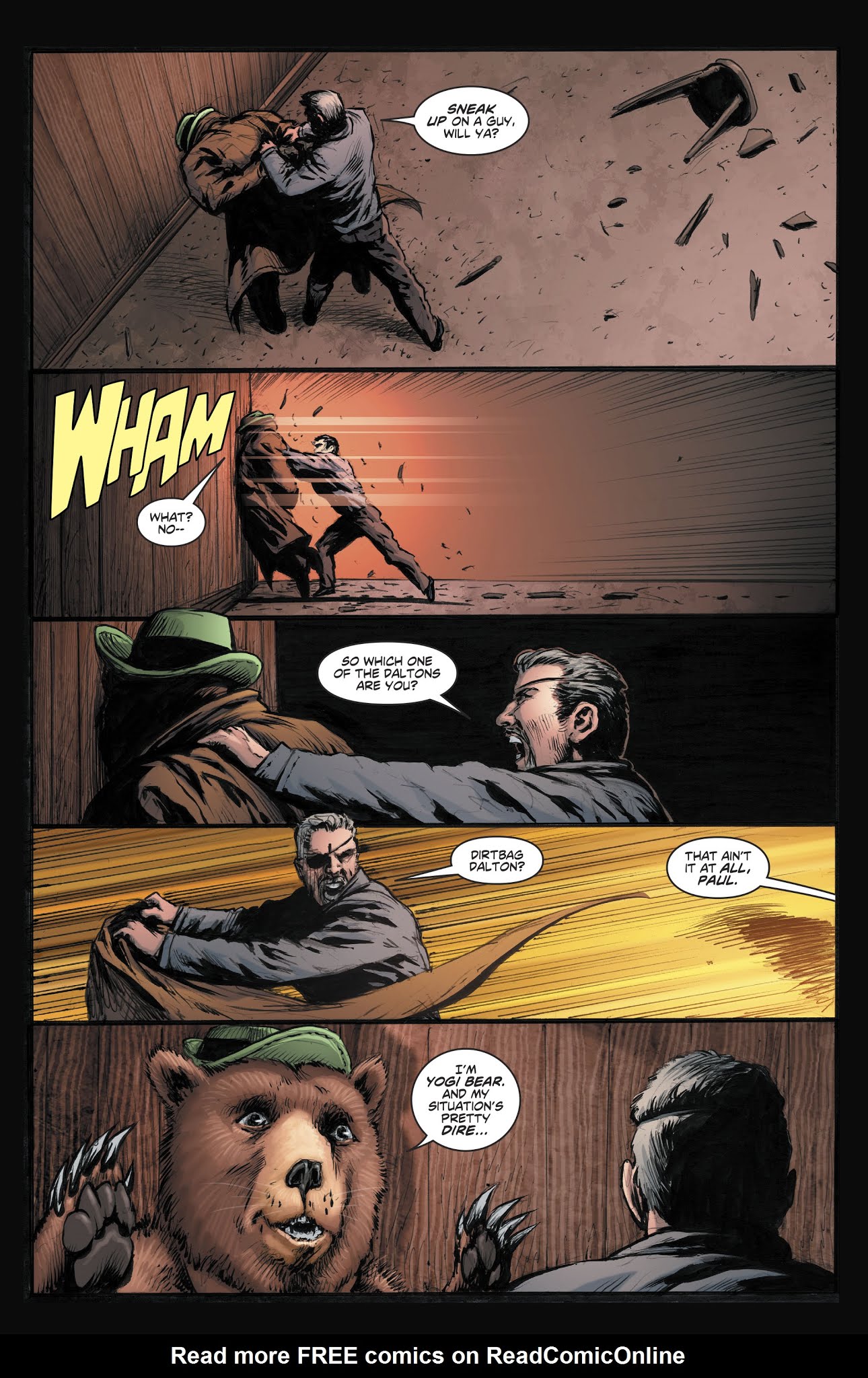 Read online Deathstroke/Yogi Bear Special comic -  Issue # Full - 14