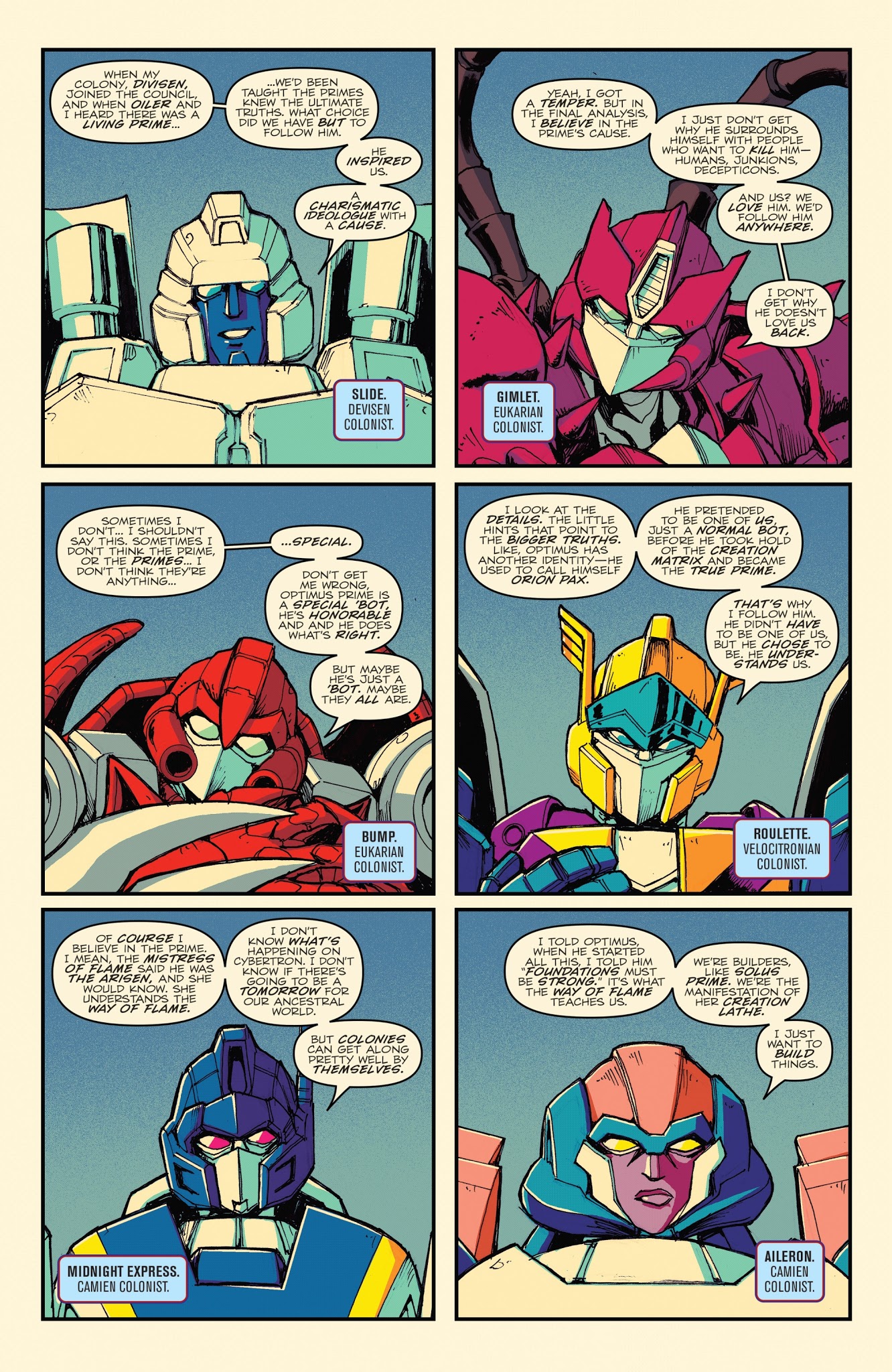Read online Optimus Prime comic -  Issue #12 - 23