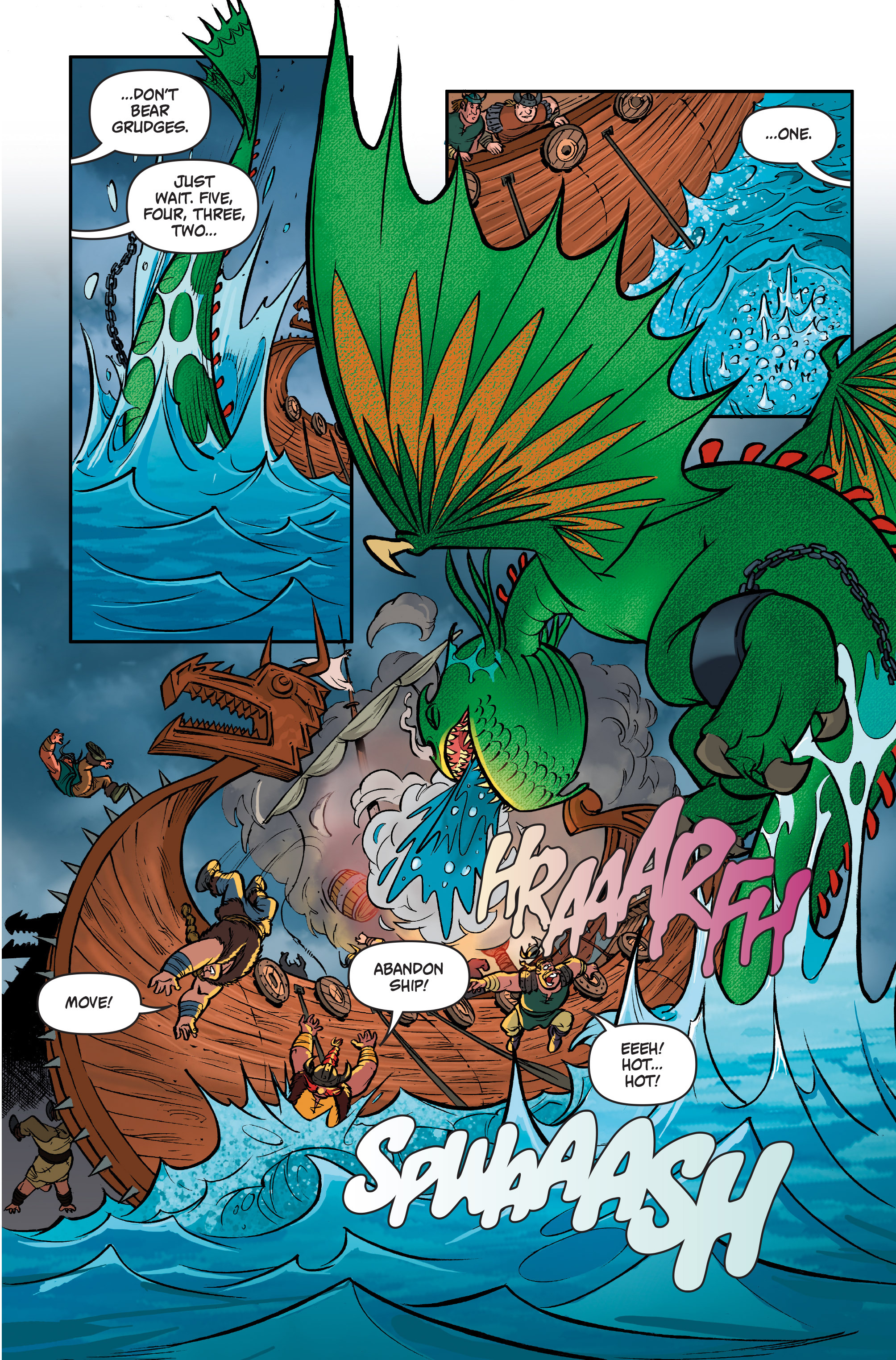 Read online DreamWorks Dragons: Defenders of Berk Collection: Fire & Ice comic -  Issue # TPB - 37