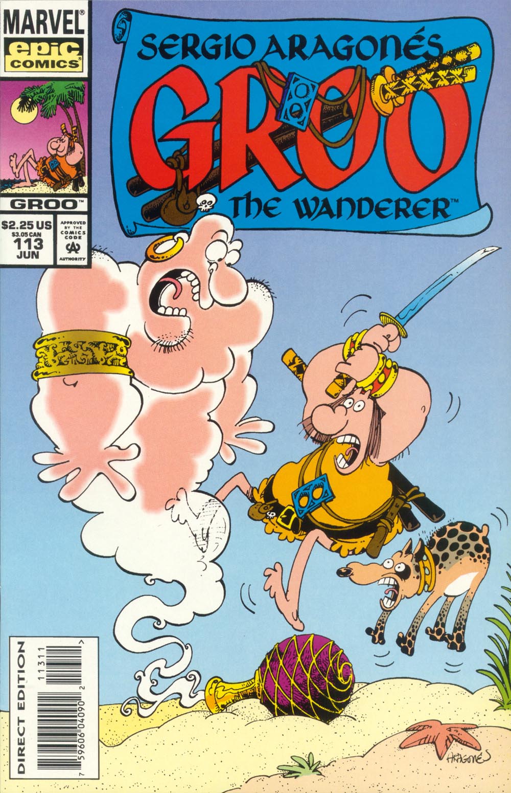 Read online Sergio Aragonés Groo the Wanderer comic -  Issue #113 - 1