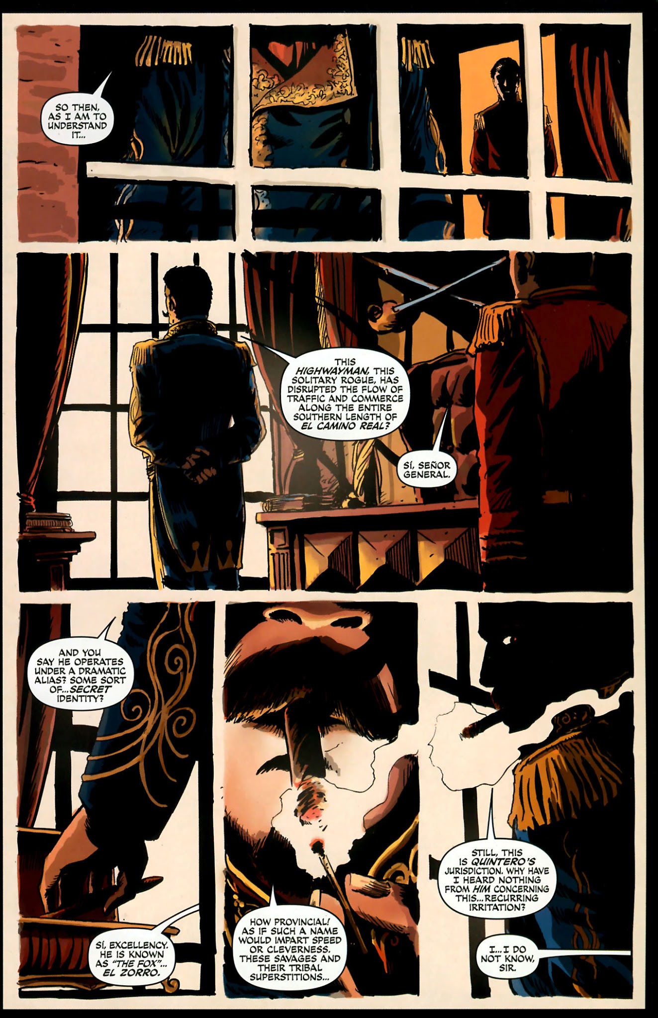 Read online Zorro (2008) comic -  Issue #15 - 4