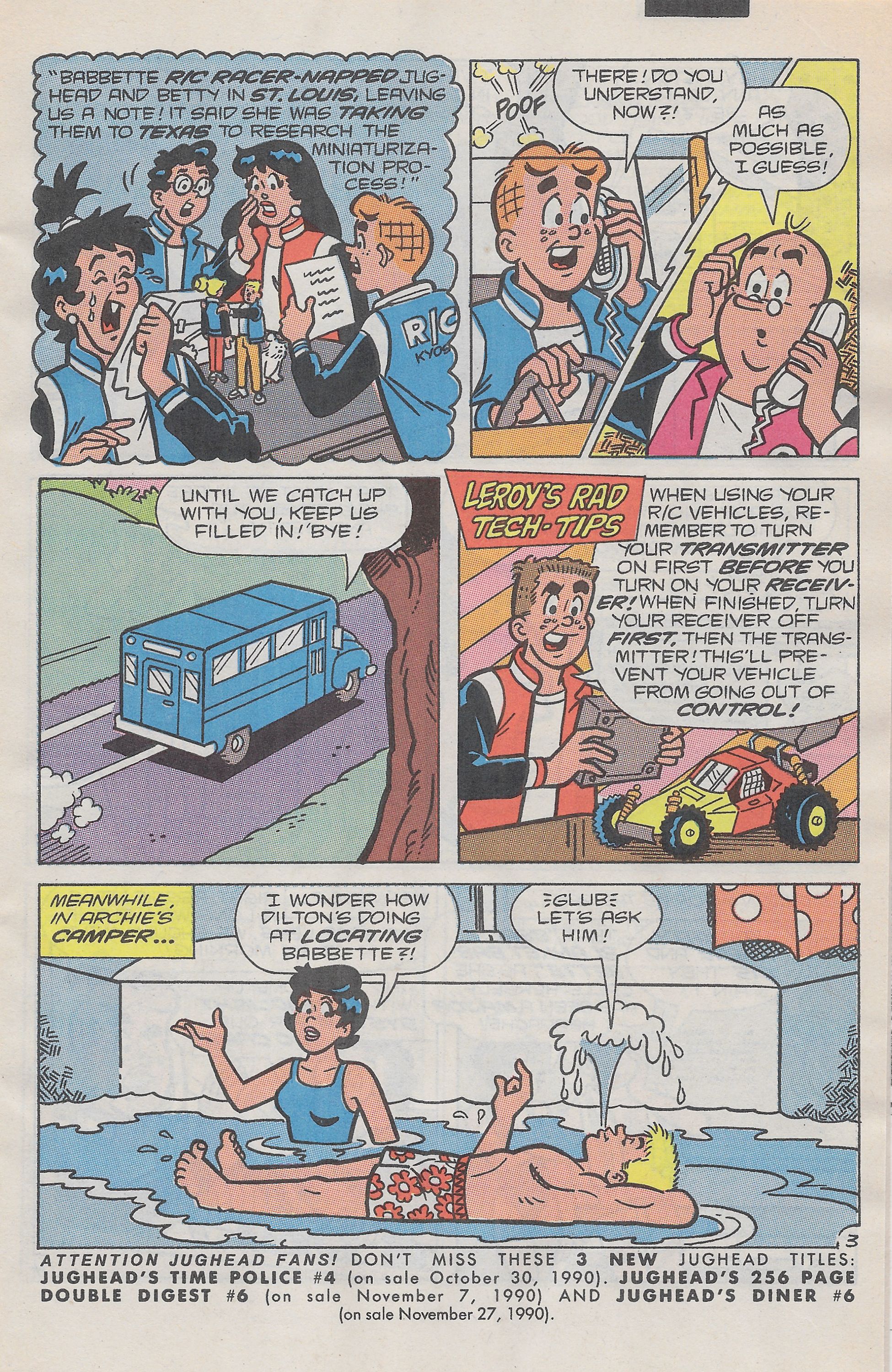 Read online Archie's R/C Racers comic -  Issue #9 - 5