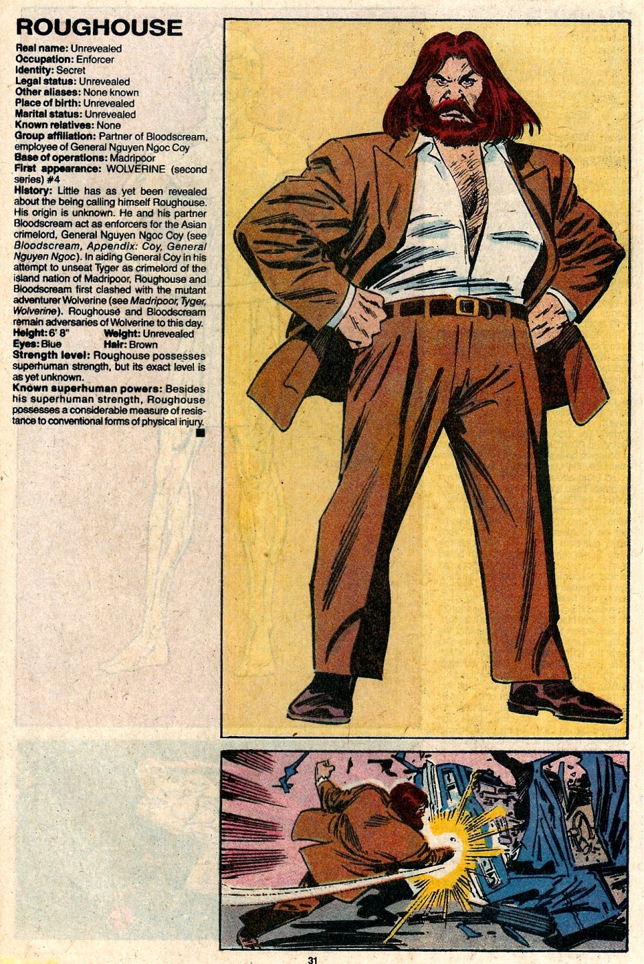 Read online The Official Handbook of the Marvel Universe: Update '89 comic -  Issue #6 - 33