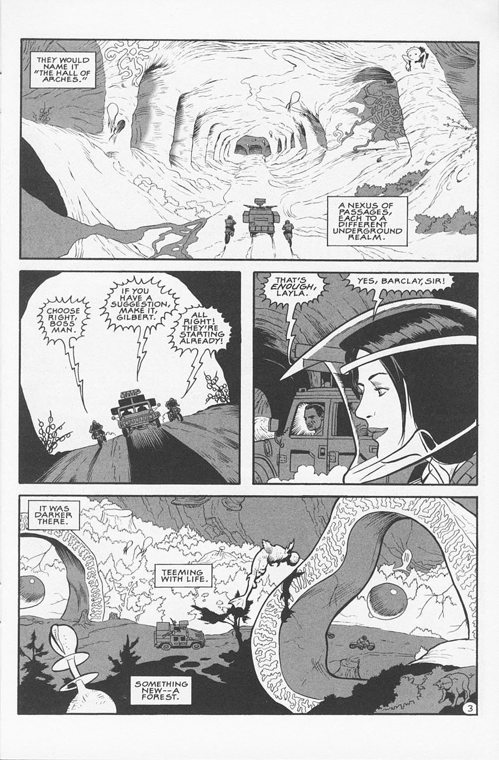 Read online World Below: Deeper And Stranger comic -  Issue #1 - 4