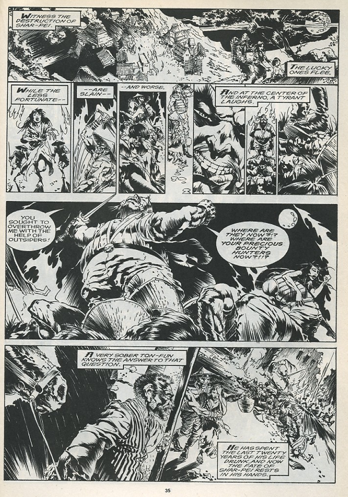 The Savage Sword Of Conan issue 175 - Page 37