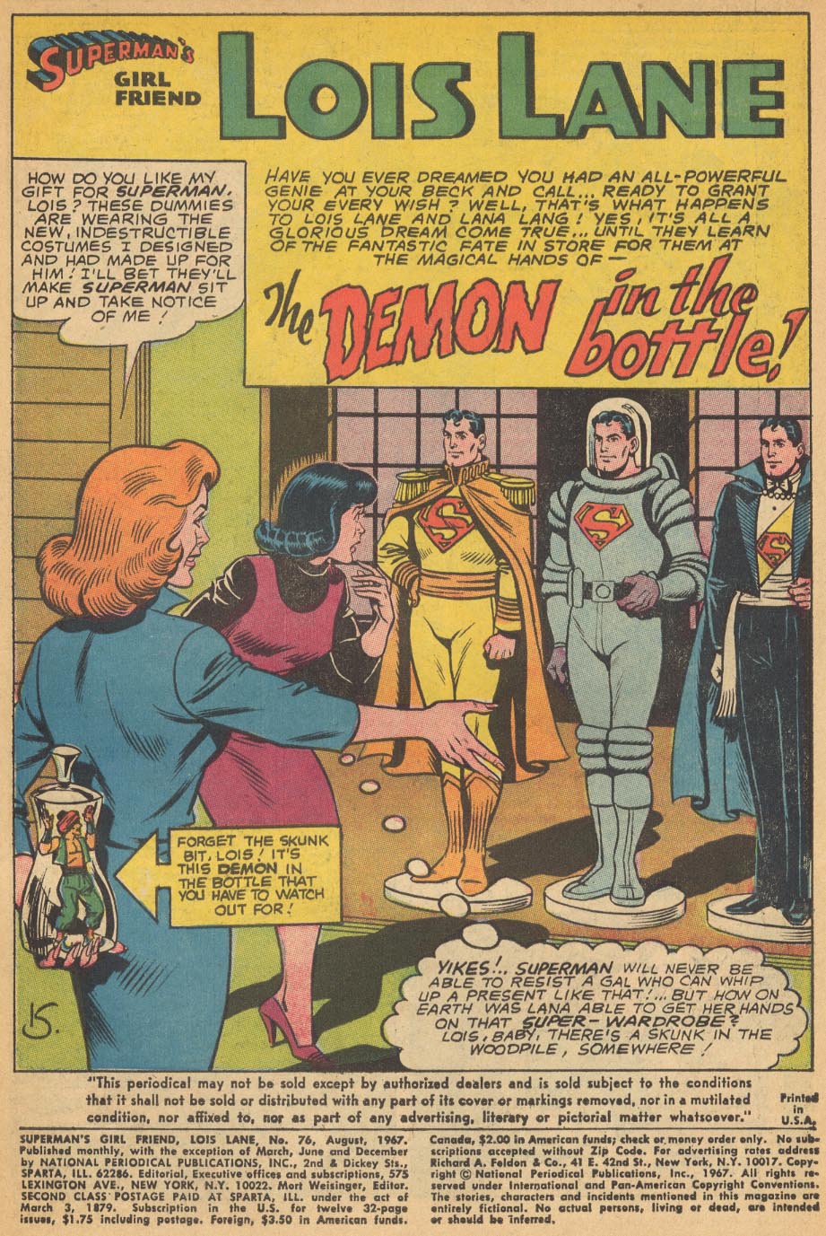 Read online Superman's Girl Friend, Lois Lane comic -  Issue #76 - 3