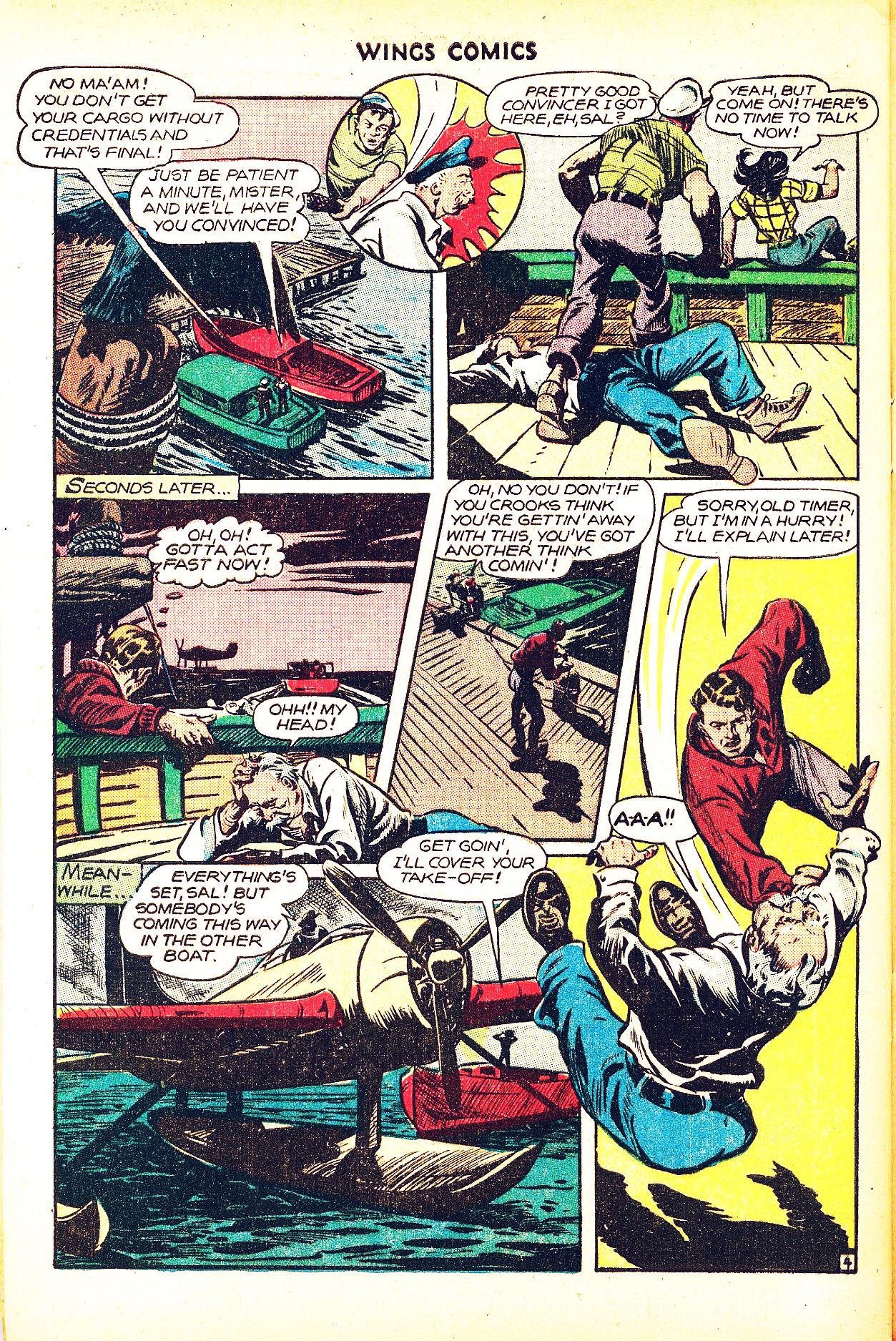 Read online Wings Comics comic -  Issue #75 - 40