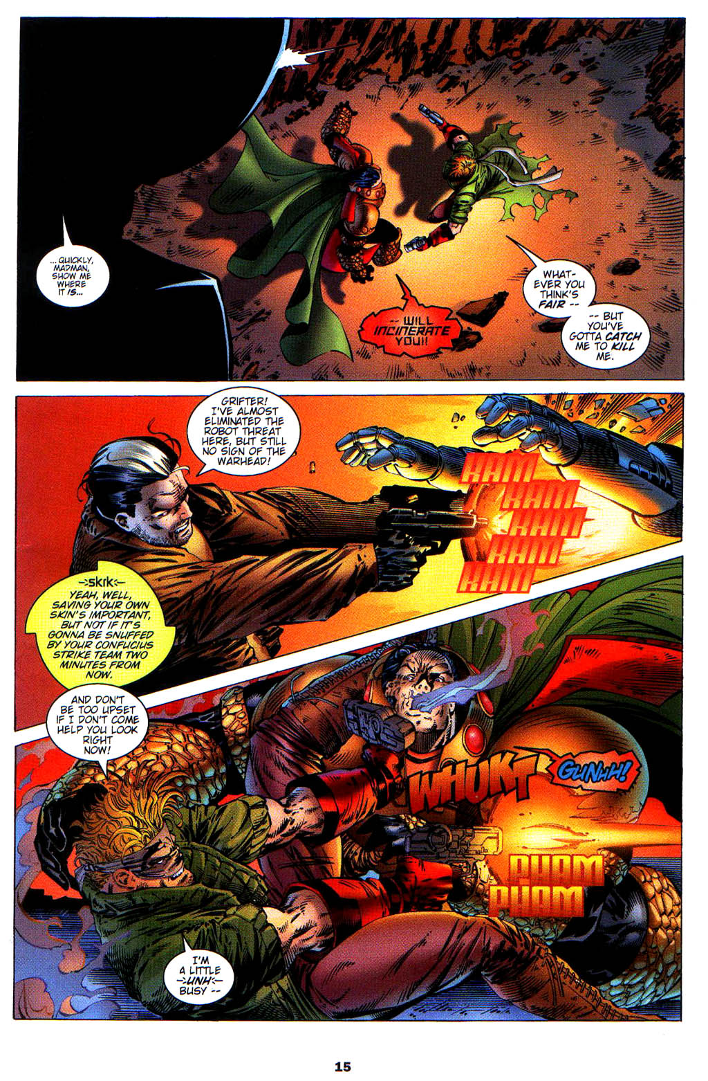 Read online Grifter (1995) comic -  Issue #4 - 15