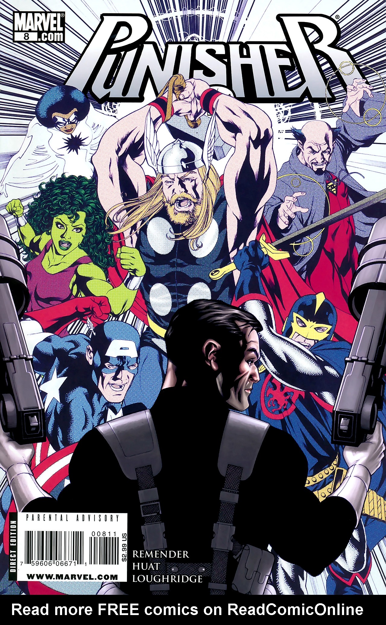 Read online Punisher (2009) comic -  Issue #8 - 1