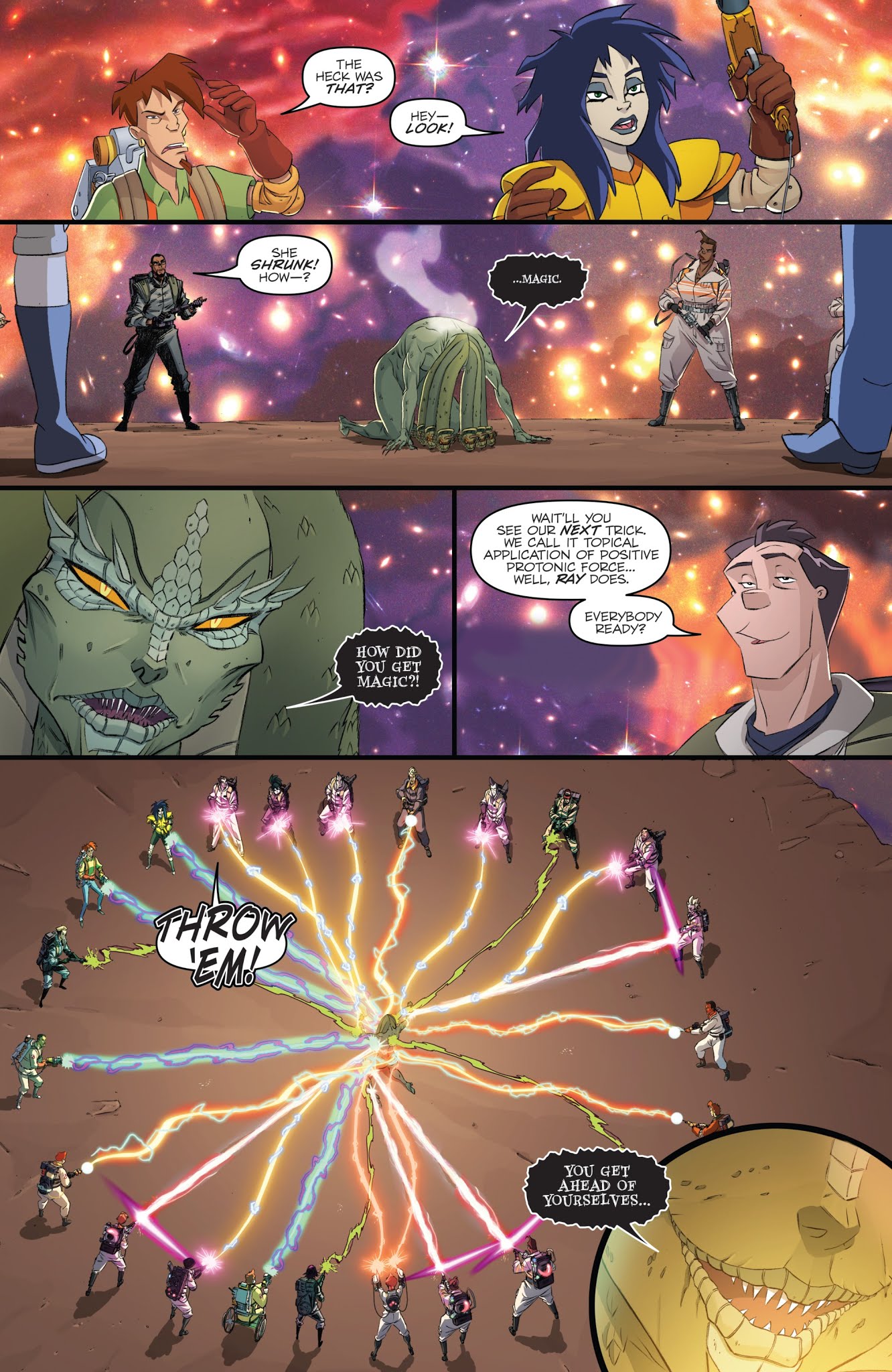 Read online Ghostbusters: Crossing Over comic -  Issue #8 - 12