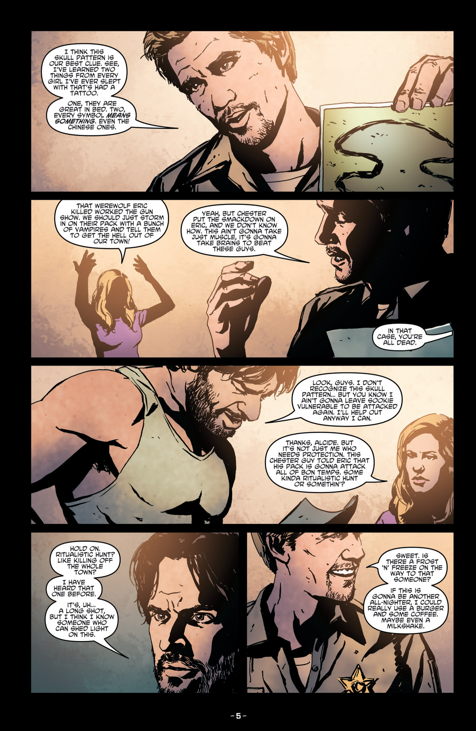 Read online True Blood (2012) comic -  Issue #8 - 7