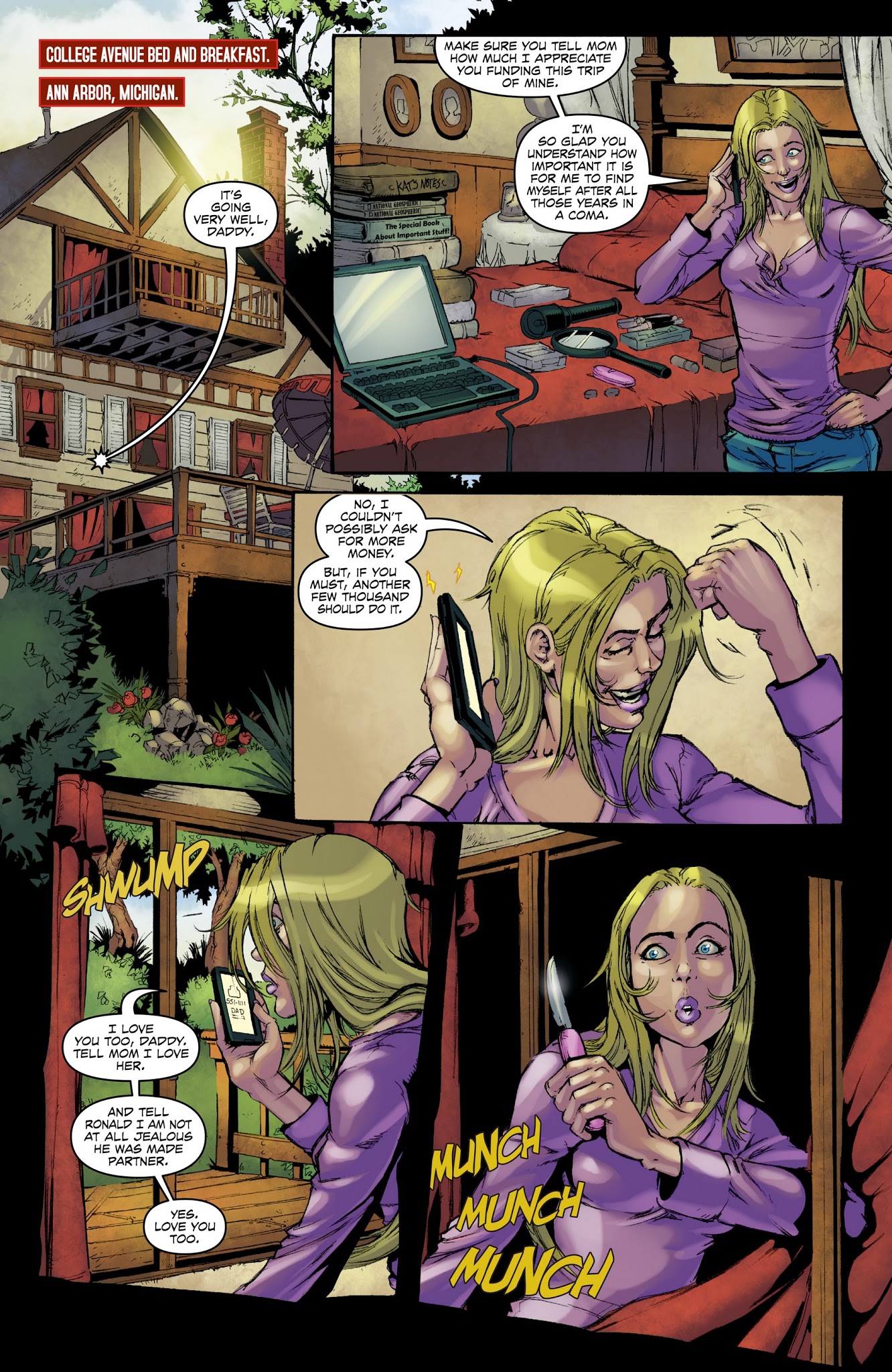 Read online Hack/Slash Omnibus comic -  Issue # TPB 4 - 183