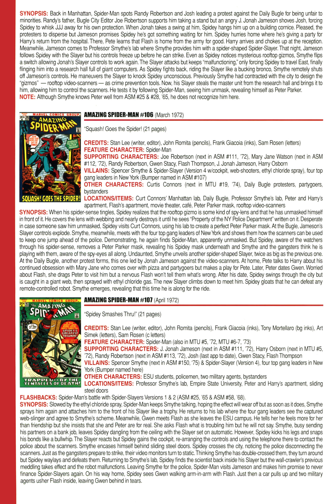 Read online Official Index to the Marvel Universe comic -  Issue #3 - 4