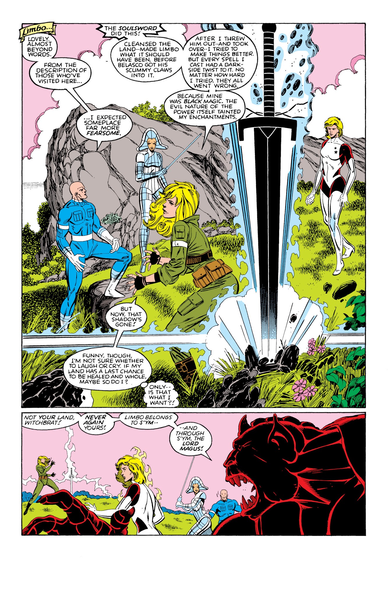 Read online New Mutants Classic comic -  Issue # TPB 7 - 67