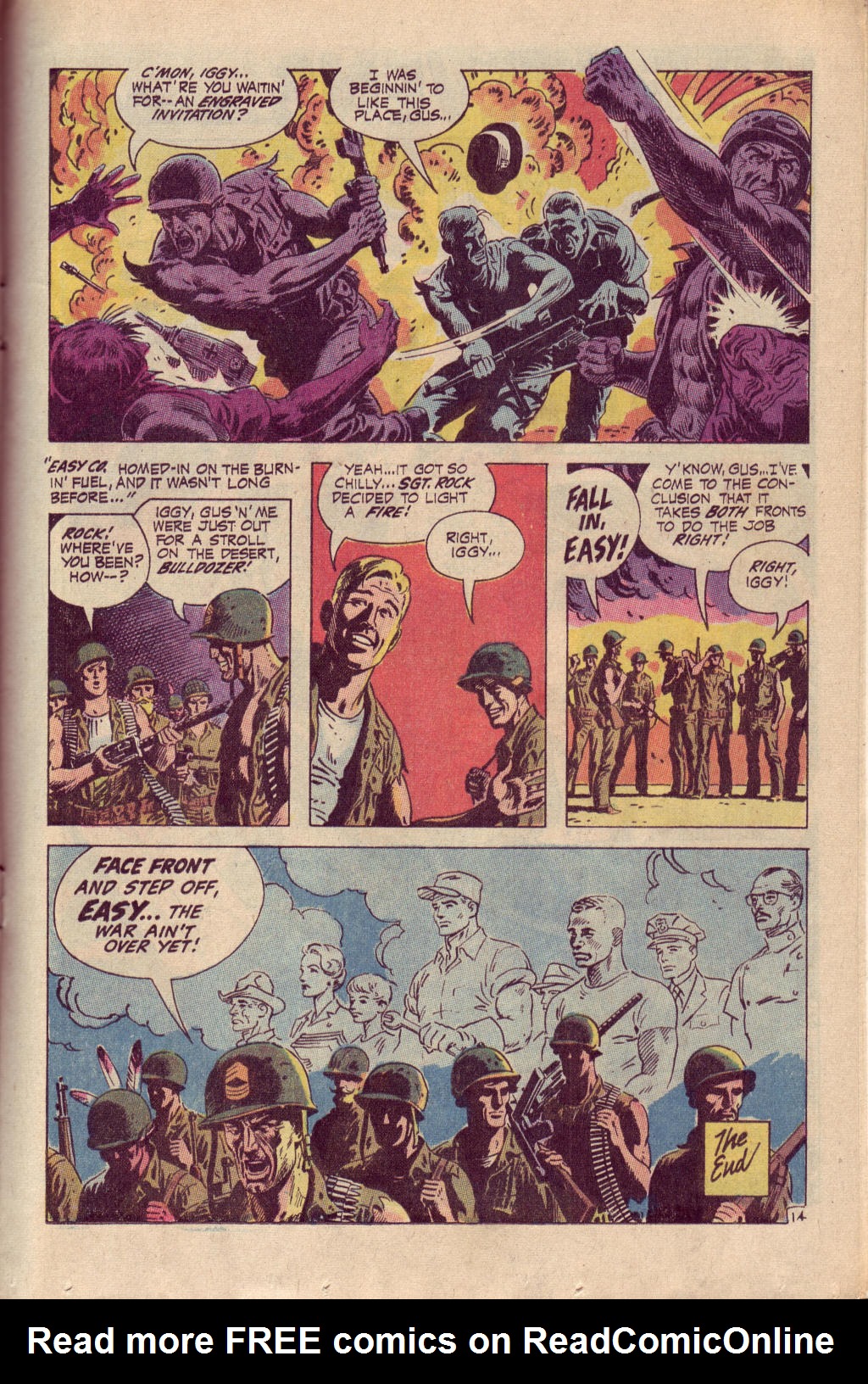 Read online Our Army at War (1952) comic -  Issue #225 - 17