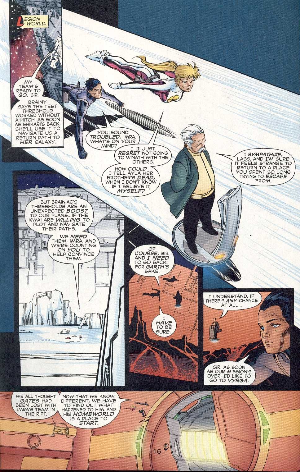 Read online The Legion comic -  Issue #3 - 16