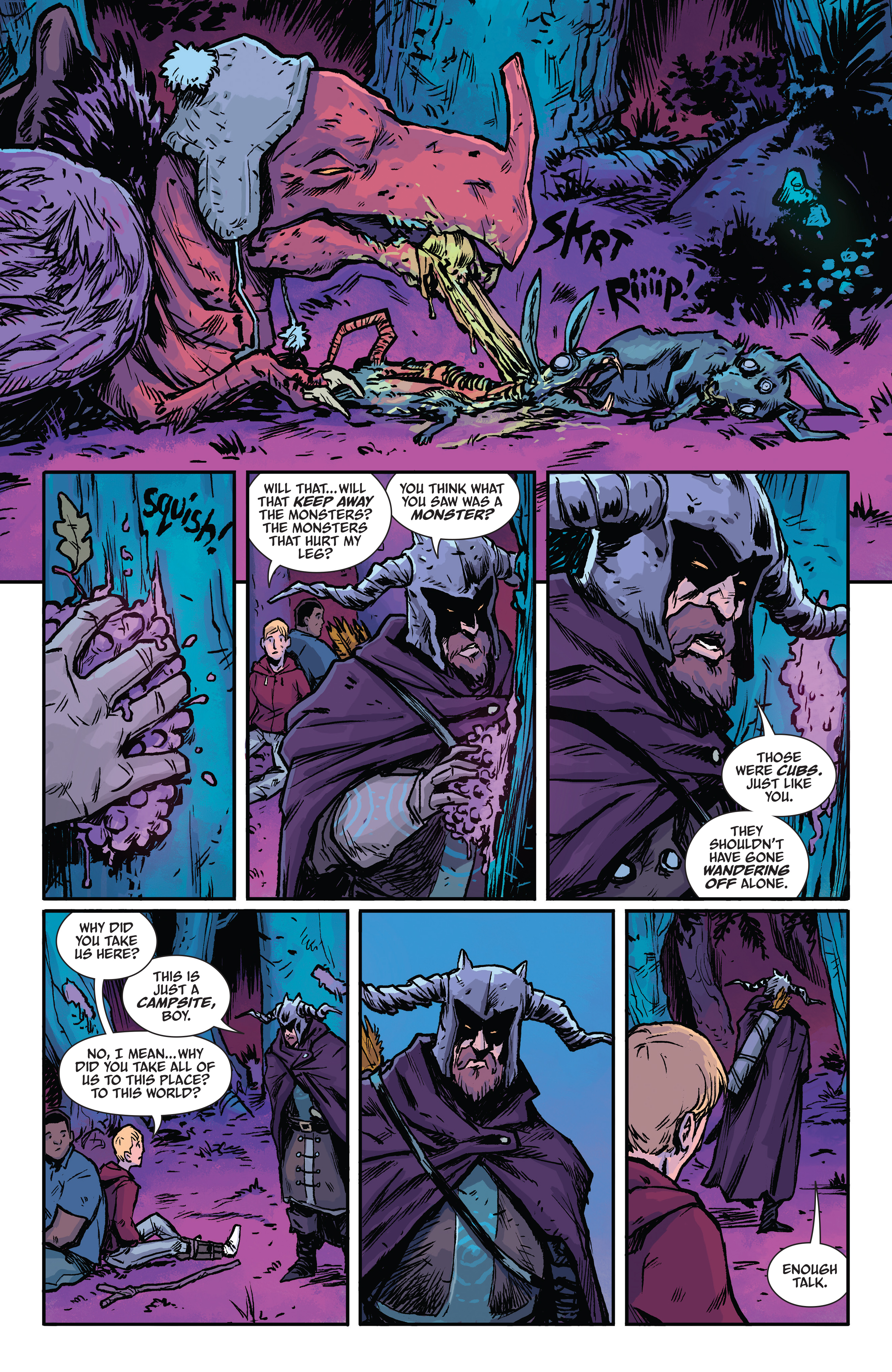 Read online The Woods comic -  Issue # _Yearbook Edition 1 (Part 2) - 13